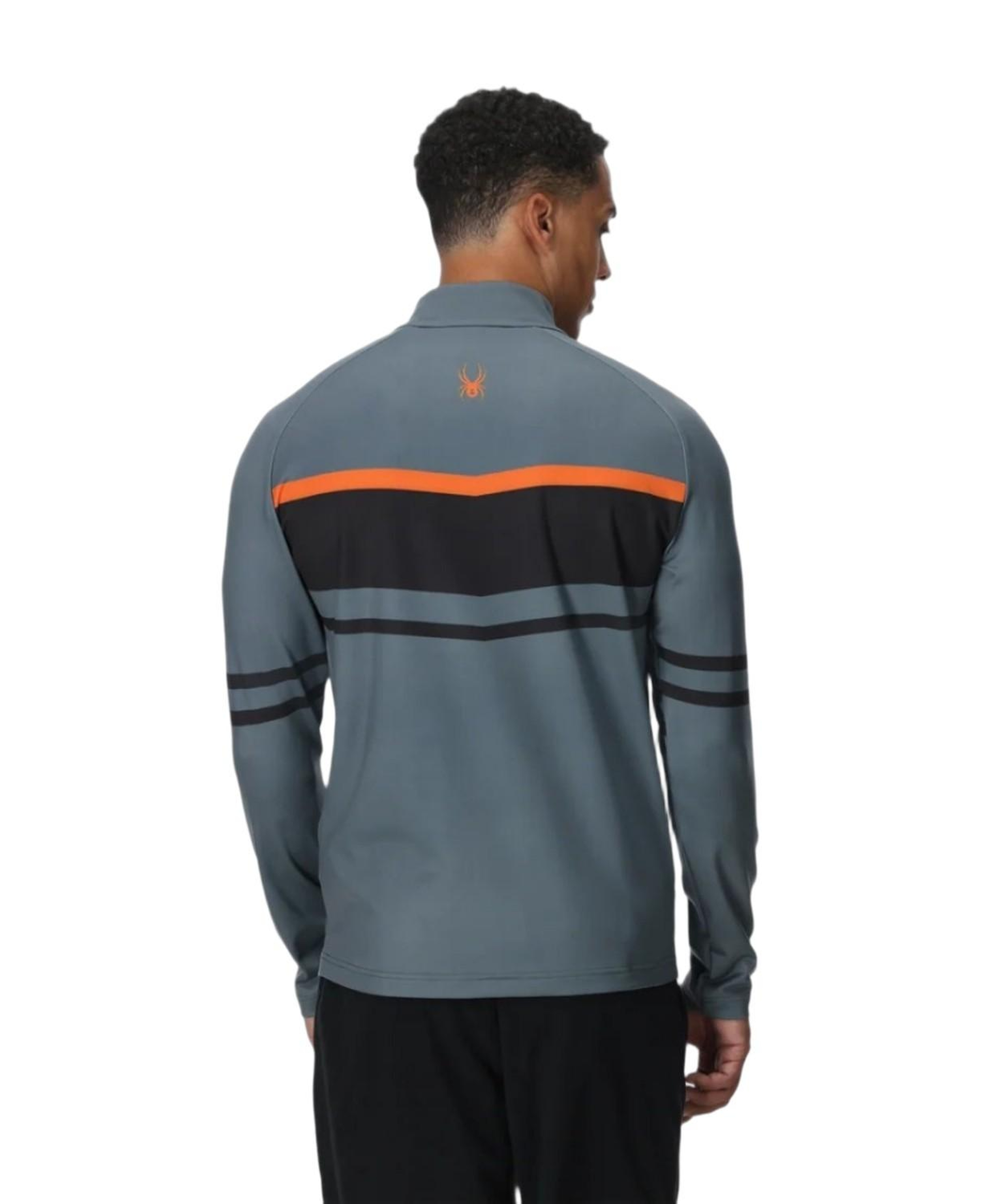 Spyder Legacy 12 Zip Erkek Mavi İçlik Üst