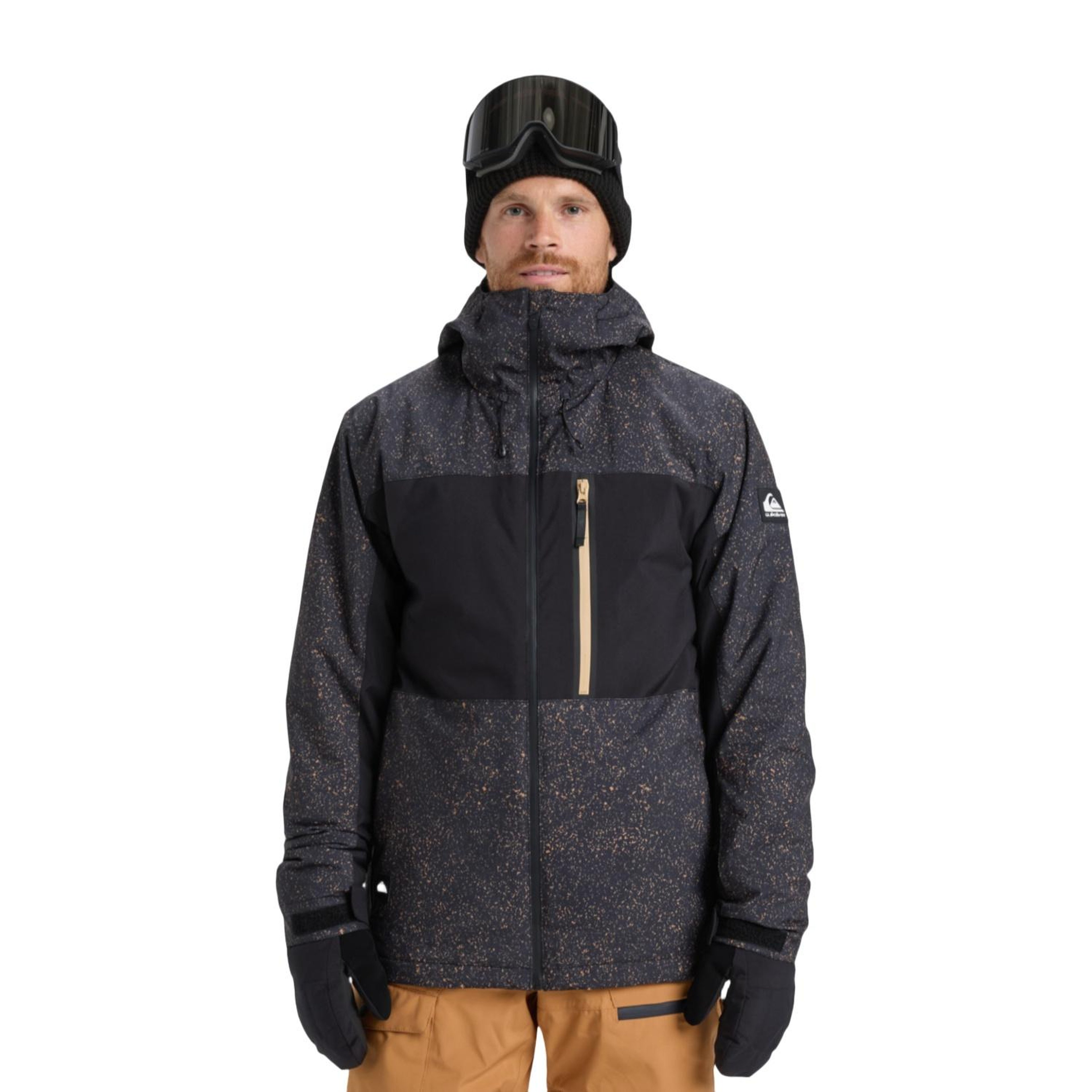 Quiksilver Sycamore Printed Erkek Snowboard Ceketi