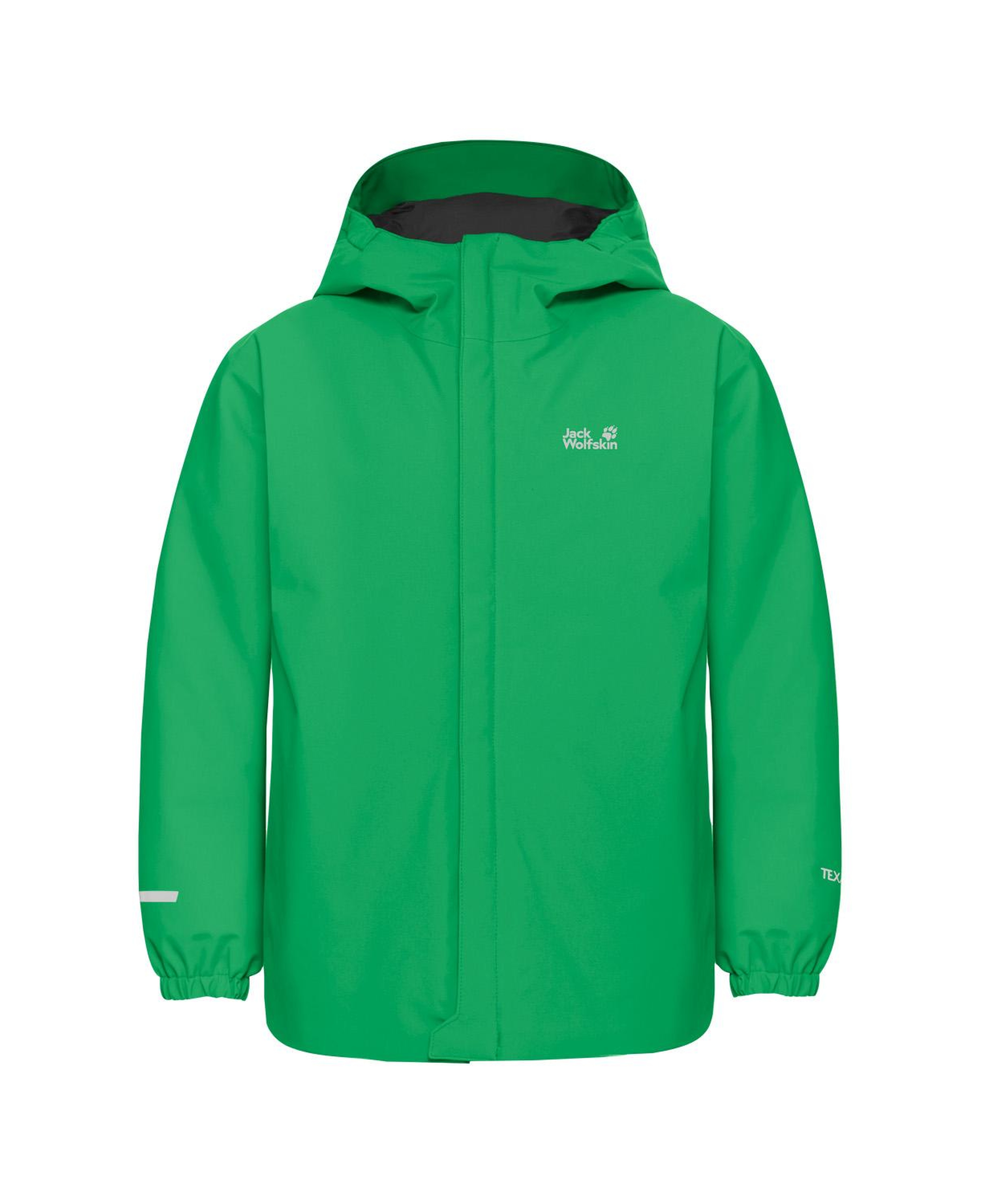 Jack Wolfskin Flowline Ski Unisex Çocuk Yeşil Outdoor Ceketi