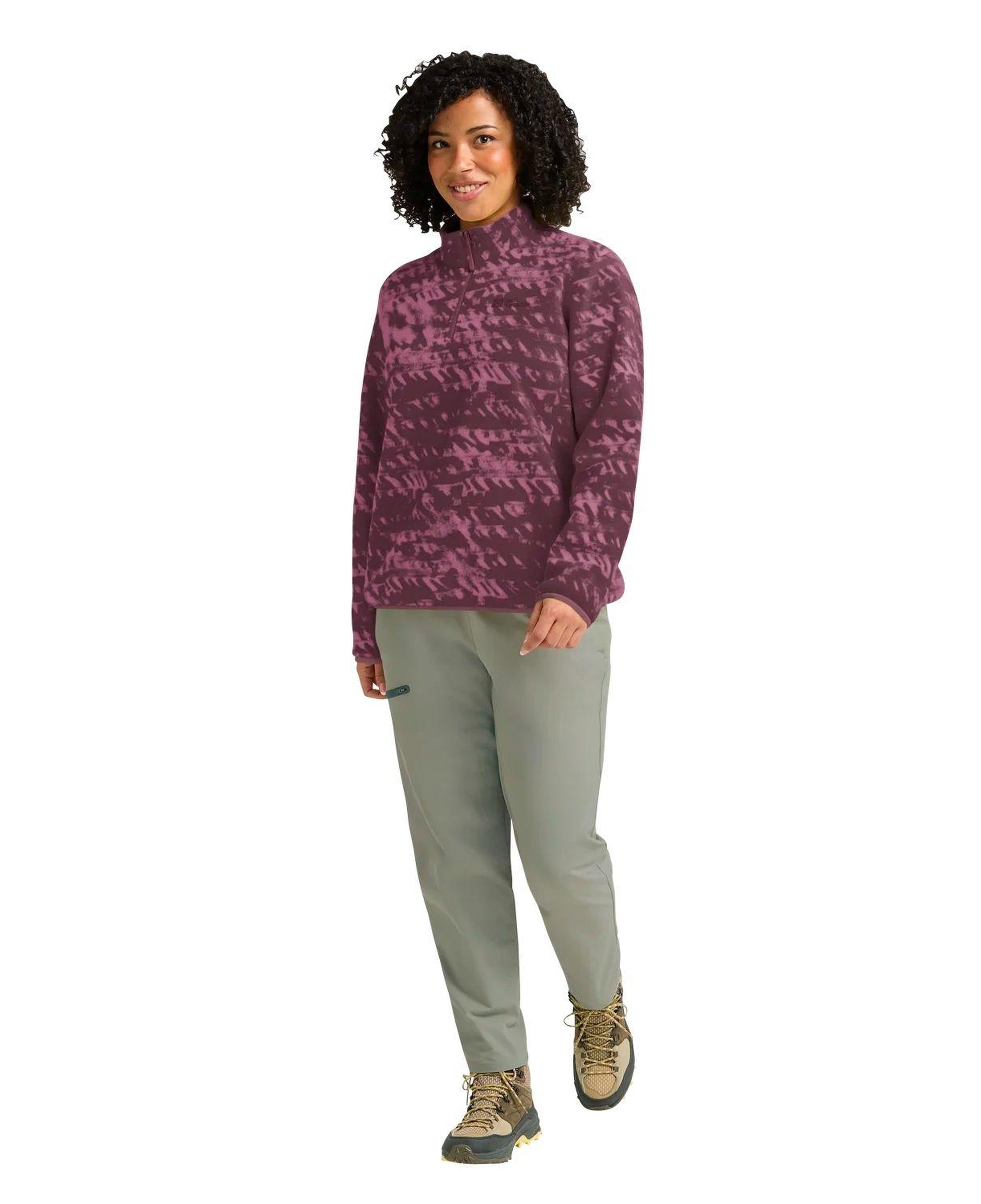 Jack Wolfskin Big Sky Hz Kadın Pembe Polar