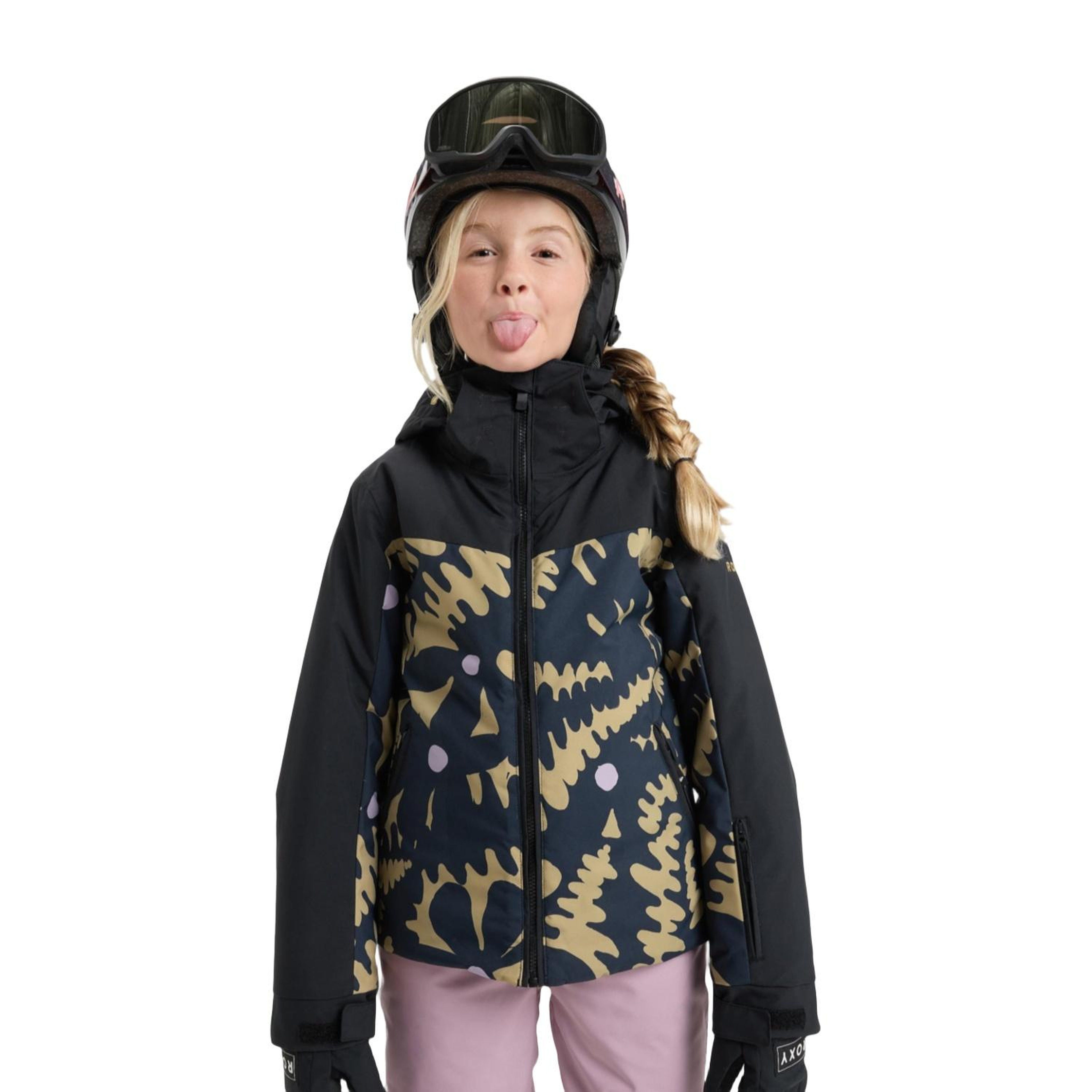 Roxy Free Jet Block Kız Çocuk Snowboard Ceketi