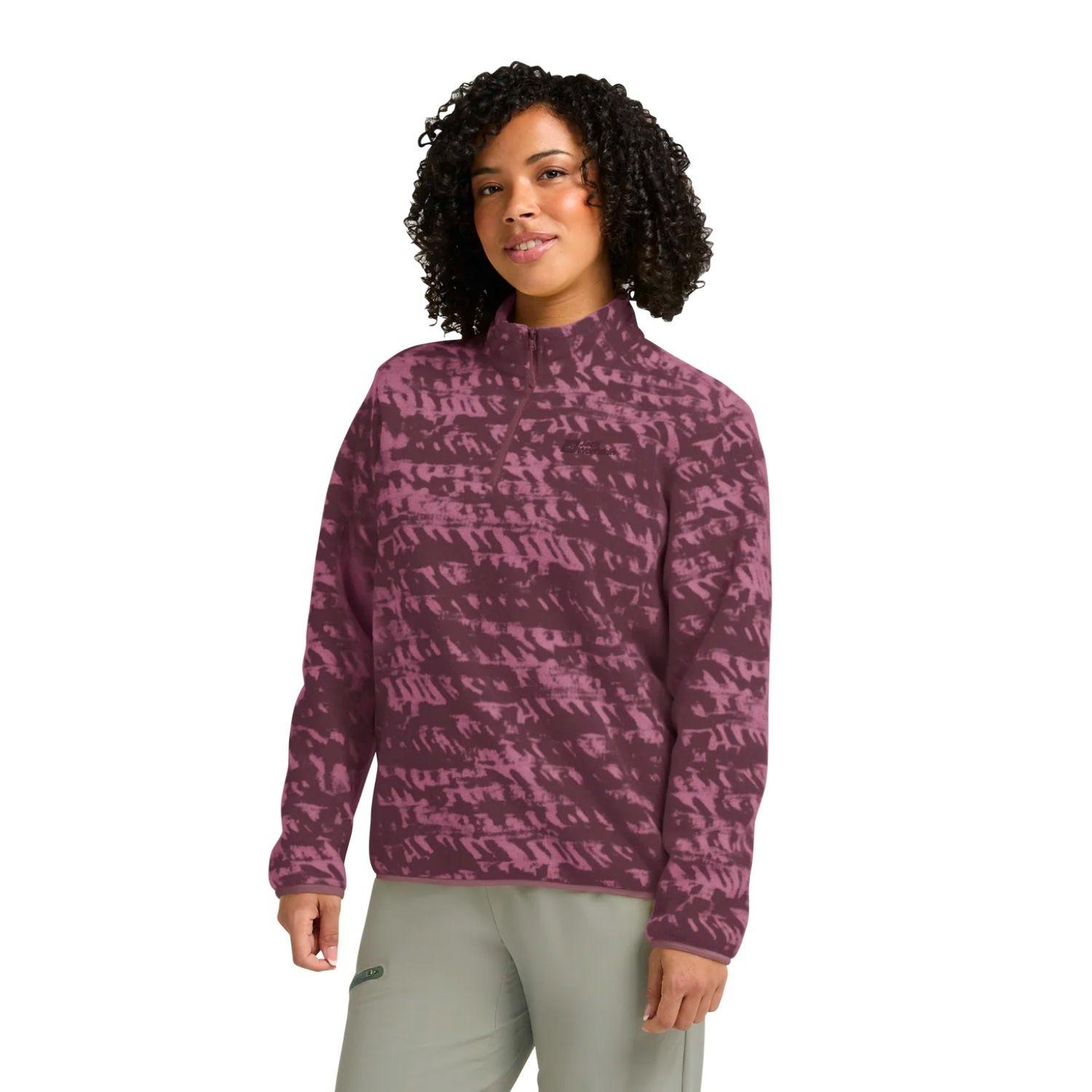 Jack Wolfskin Big Sky Hz Kadın Pembe Polar