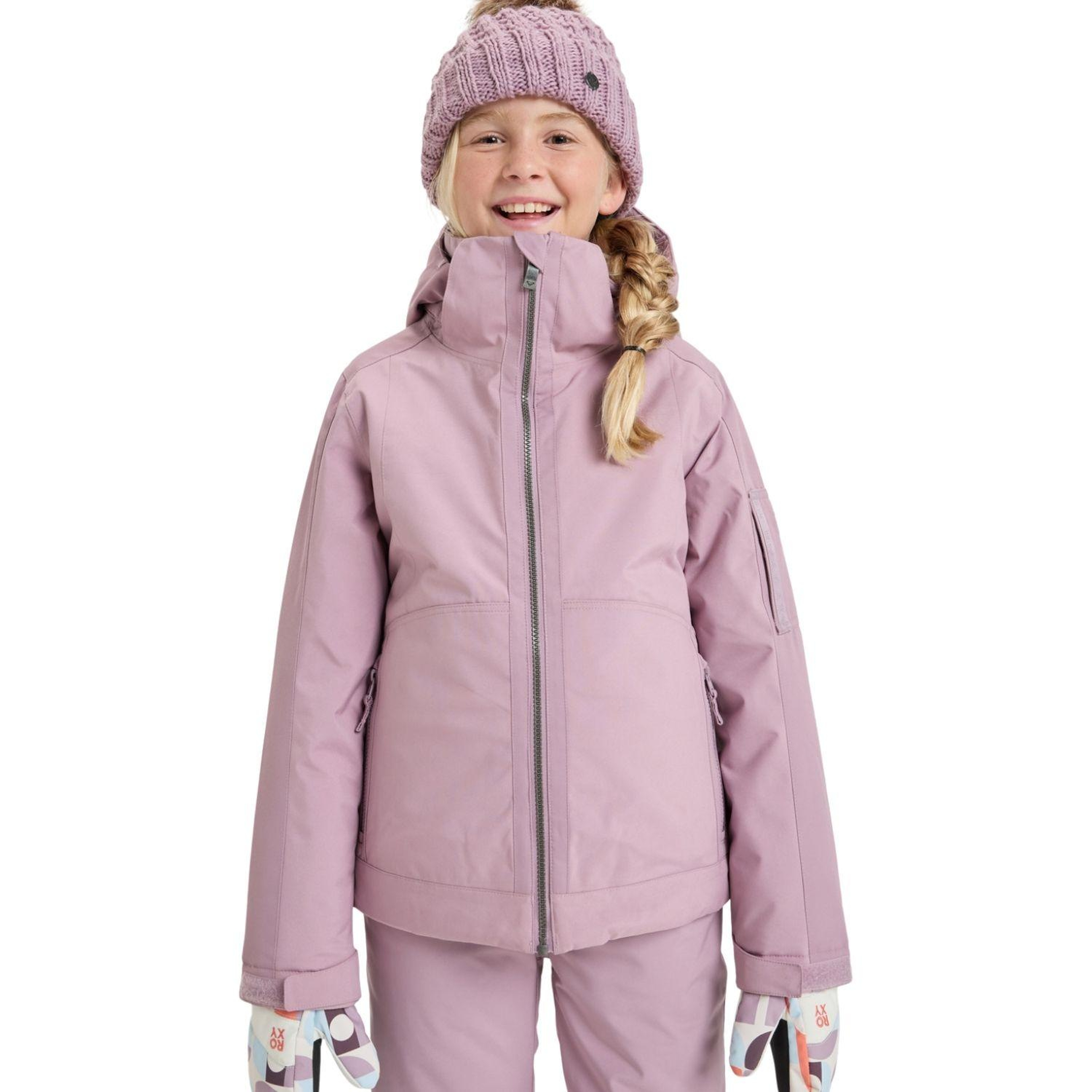 Roxy Meade Kız Çocuk Siyah Snowboard Ceketi