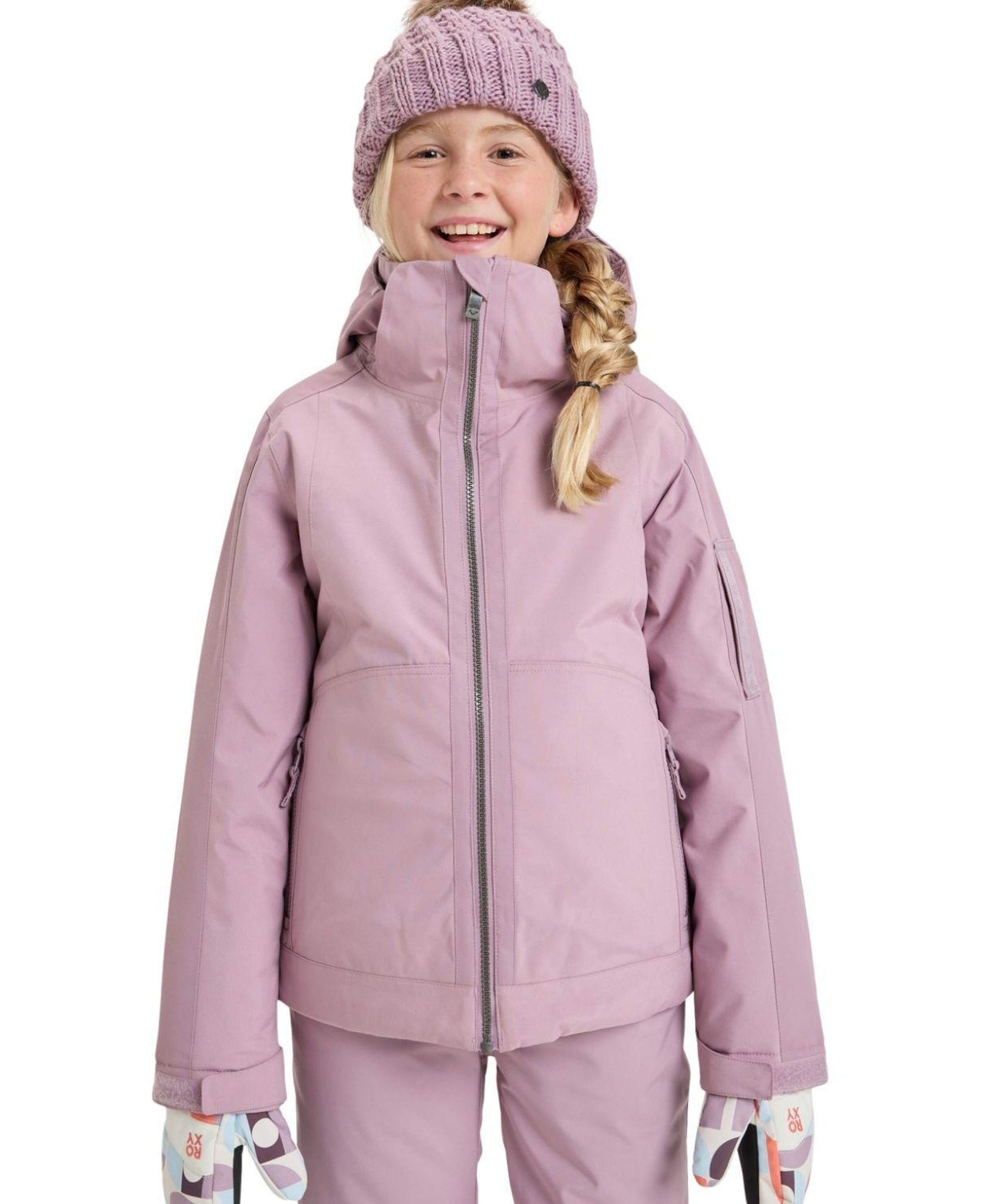 Roxy Meade Kız Çocuk Siyah Snowboard Ceketi