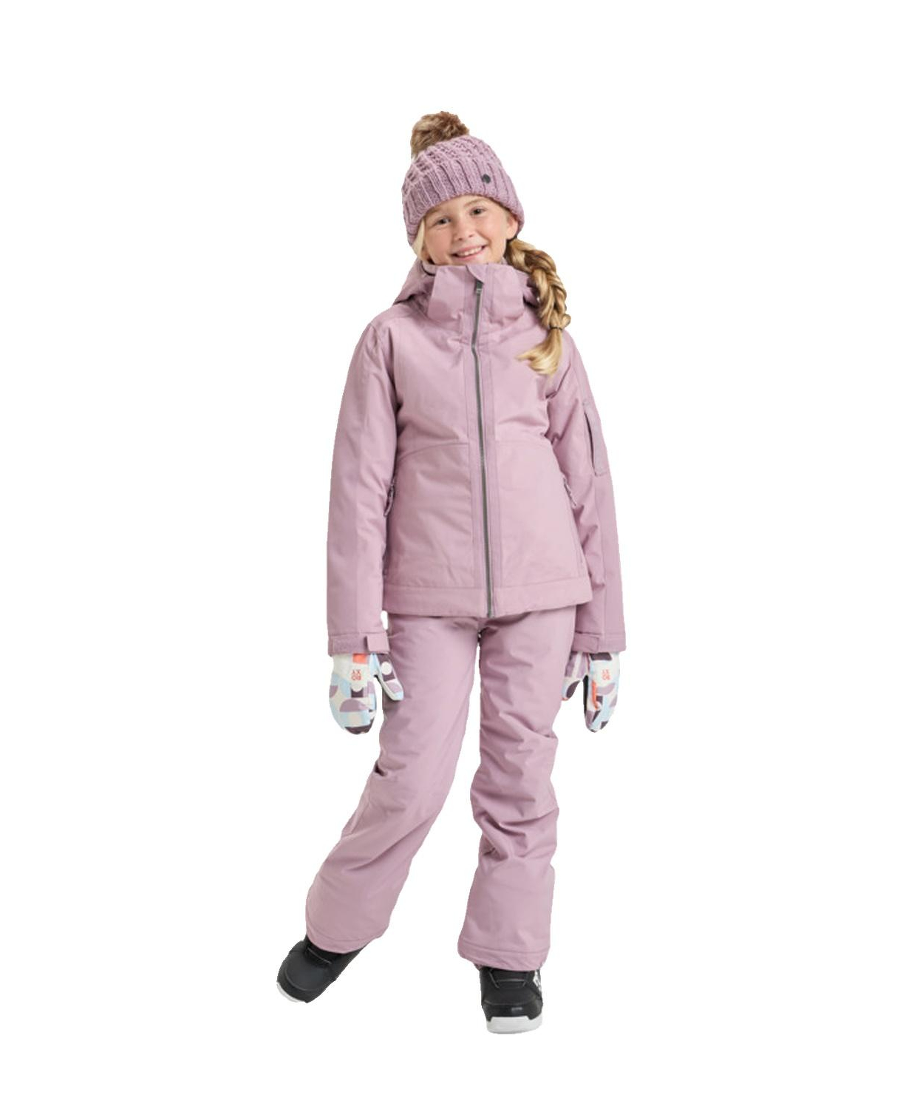Roxy Meade Kız Çocuk Siyah Snowboard Ceketi