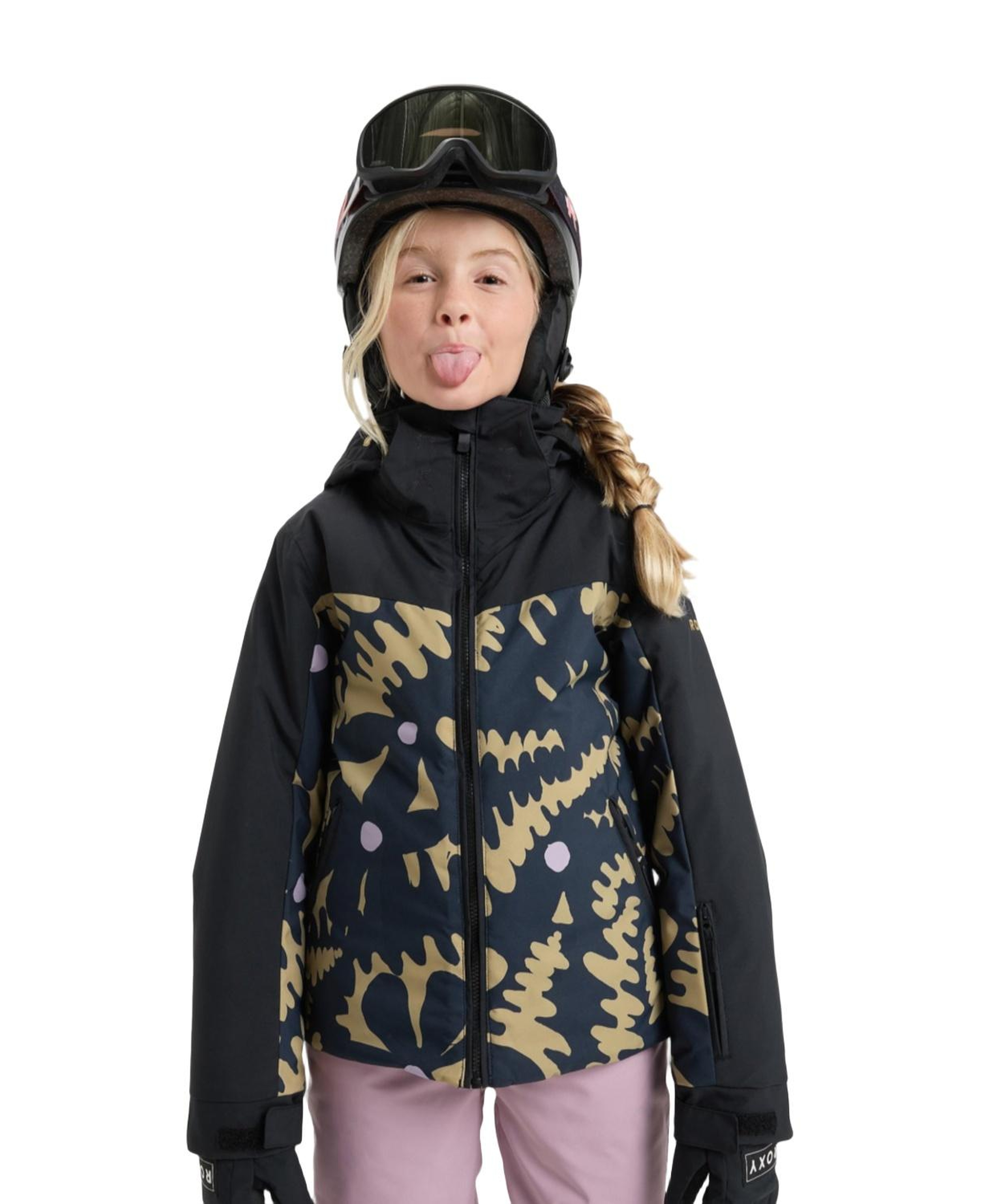 Roxy Free Jet Block Kız Çocuk Snowboard Ceketi