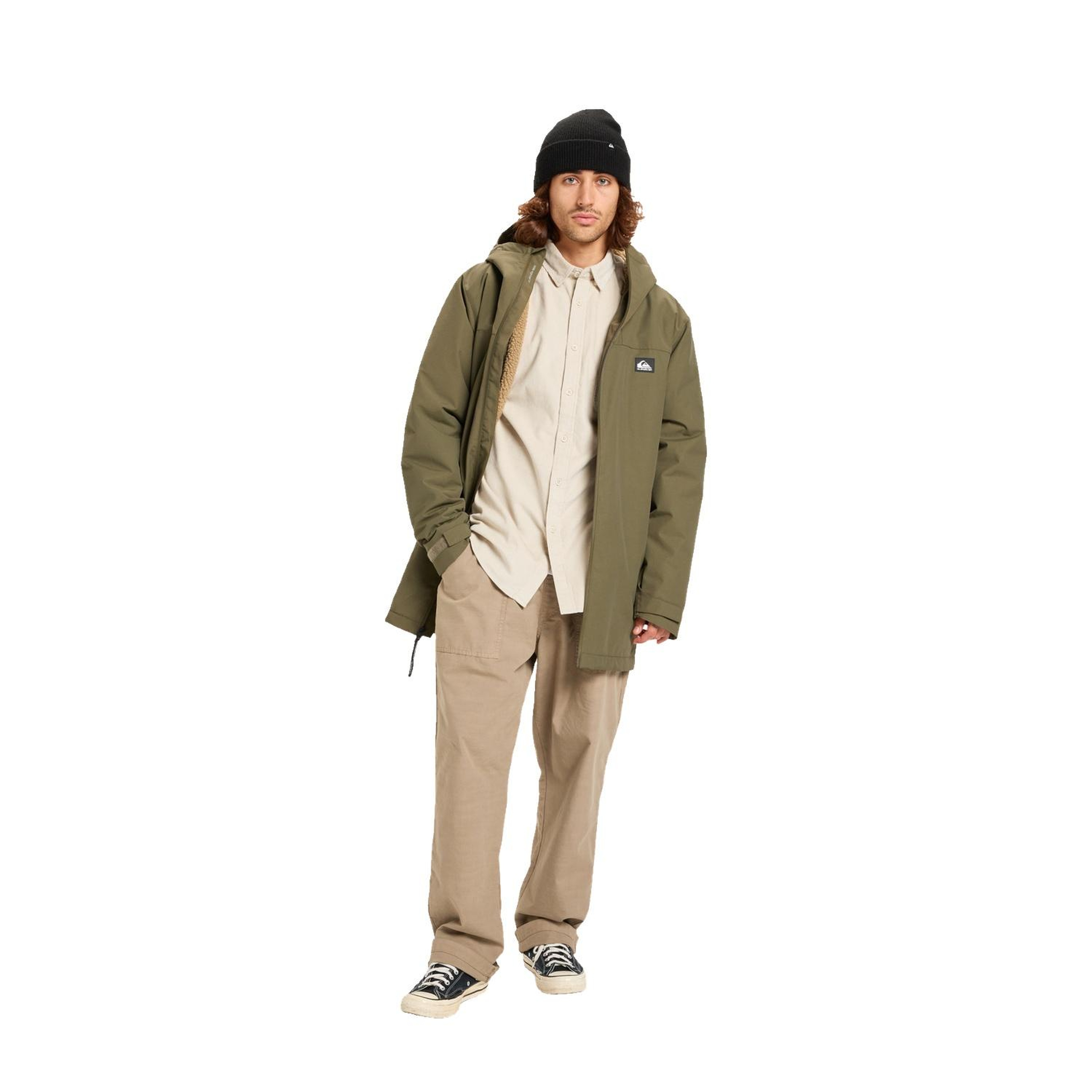 Quiksilver Overcast 3k Parka Erkek Ceket