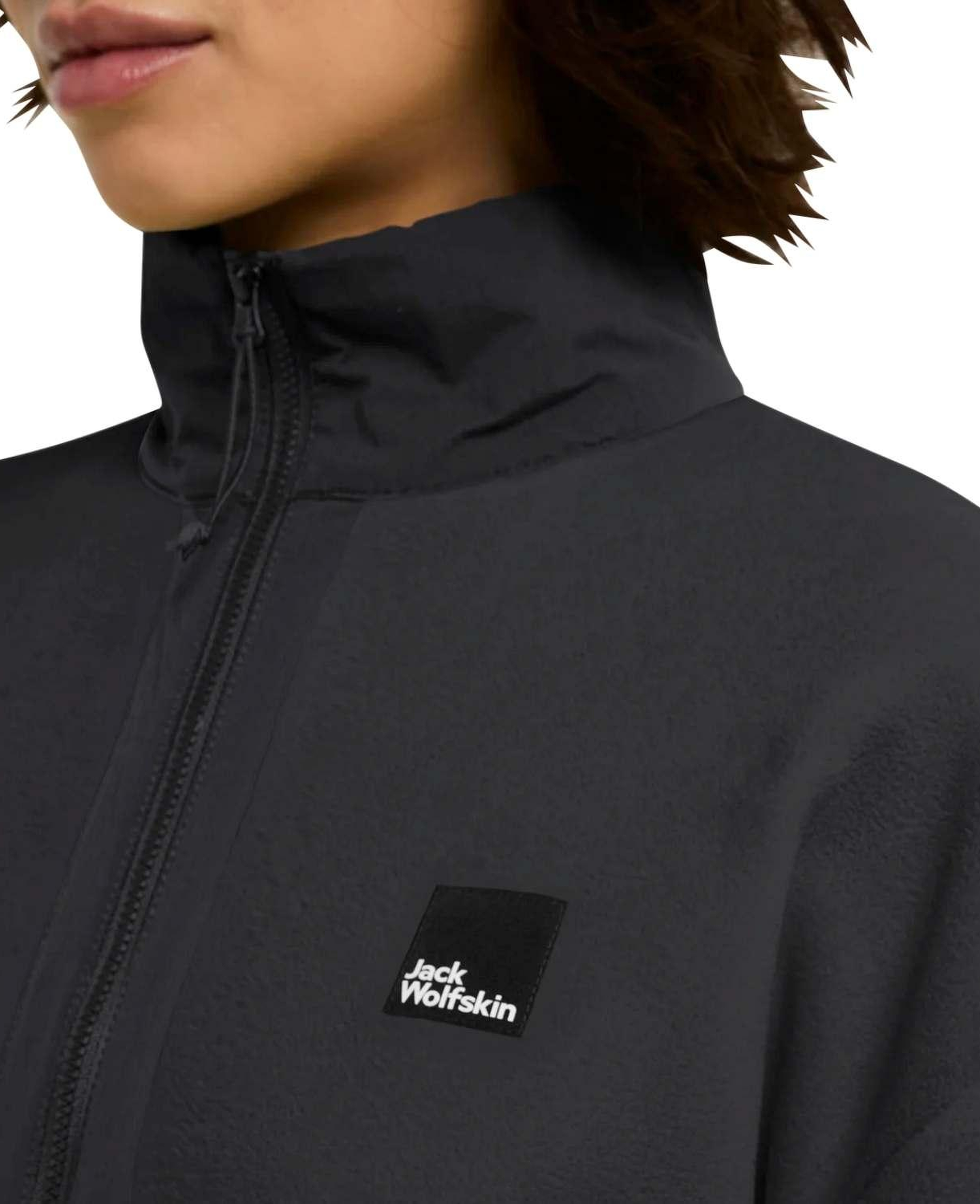 Jack Wolfskin Sumetro Fz Kadın Siyah Polar Ceket