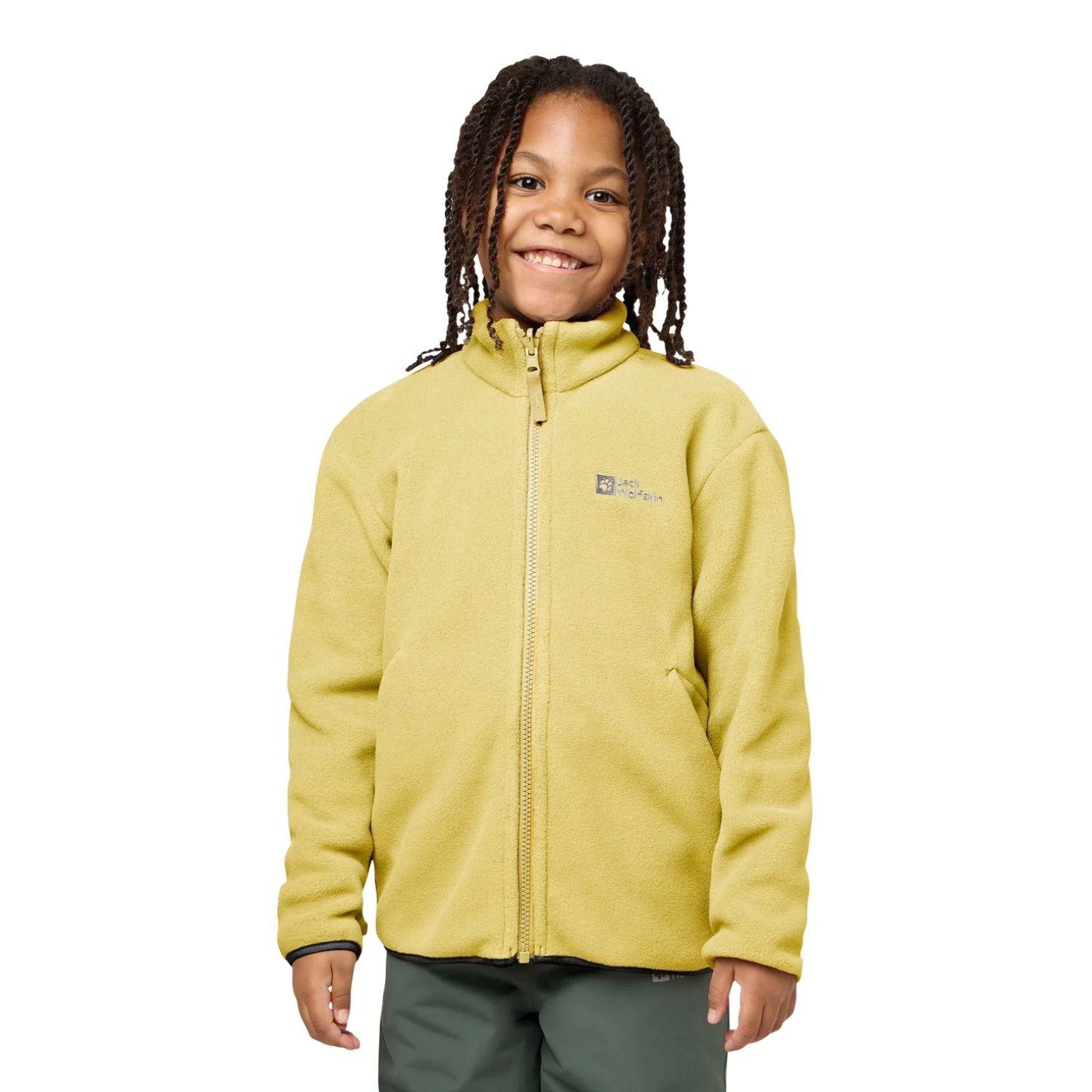 Jack Wolfskin Sumetro Fz Kadın Sarı Polar Ceket