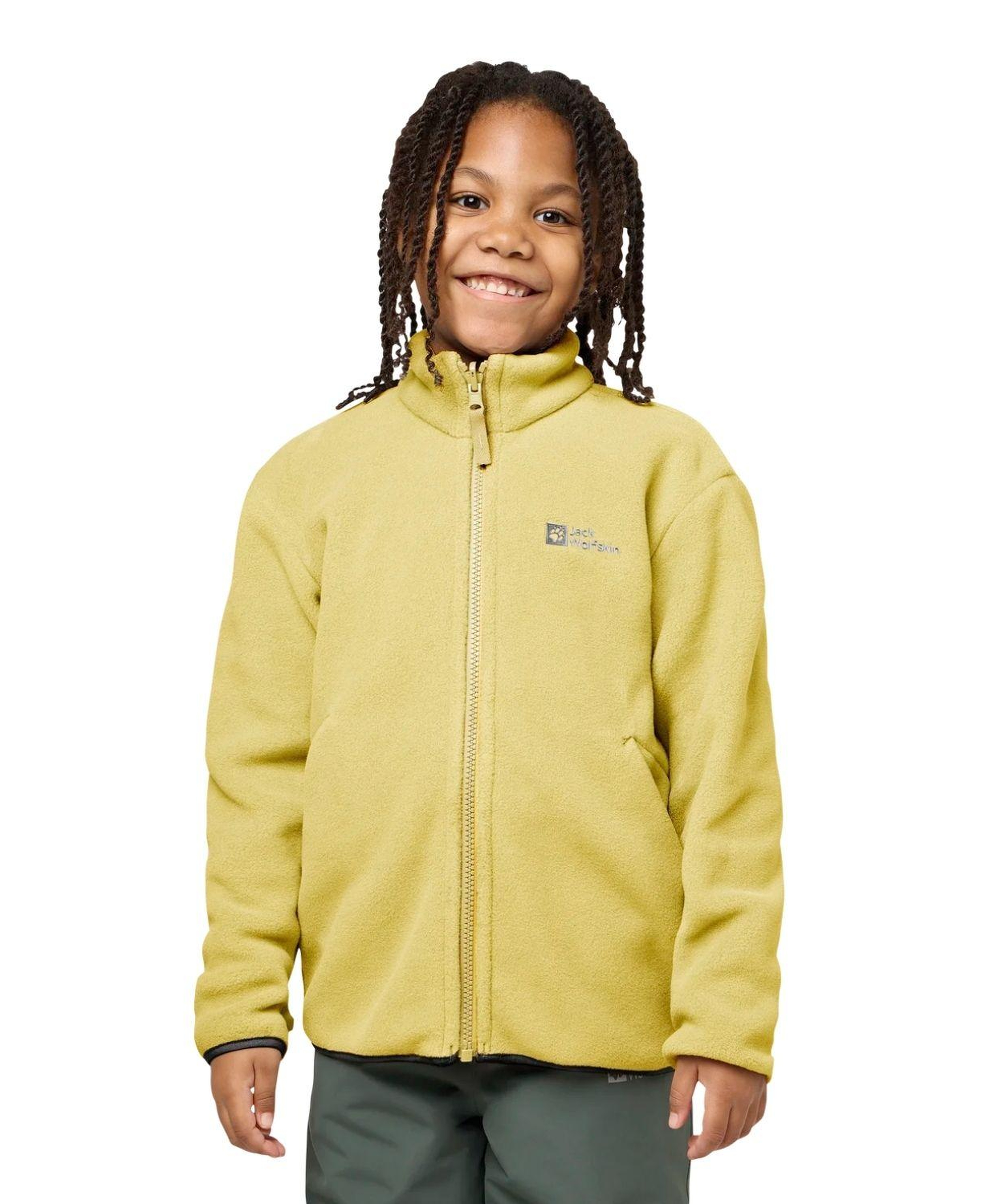 Jack Wolfskin Sumetro Fz Kadın Sarı Polar Ceket