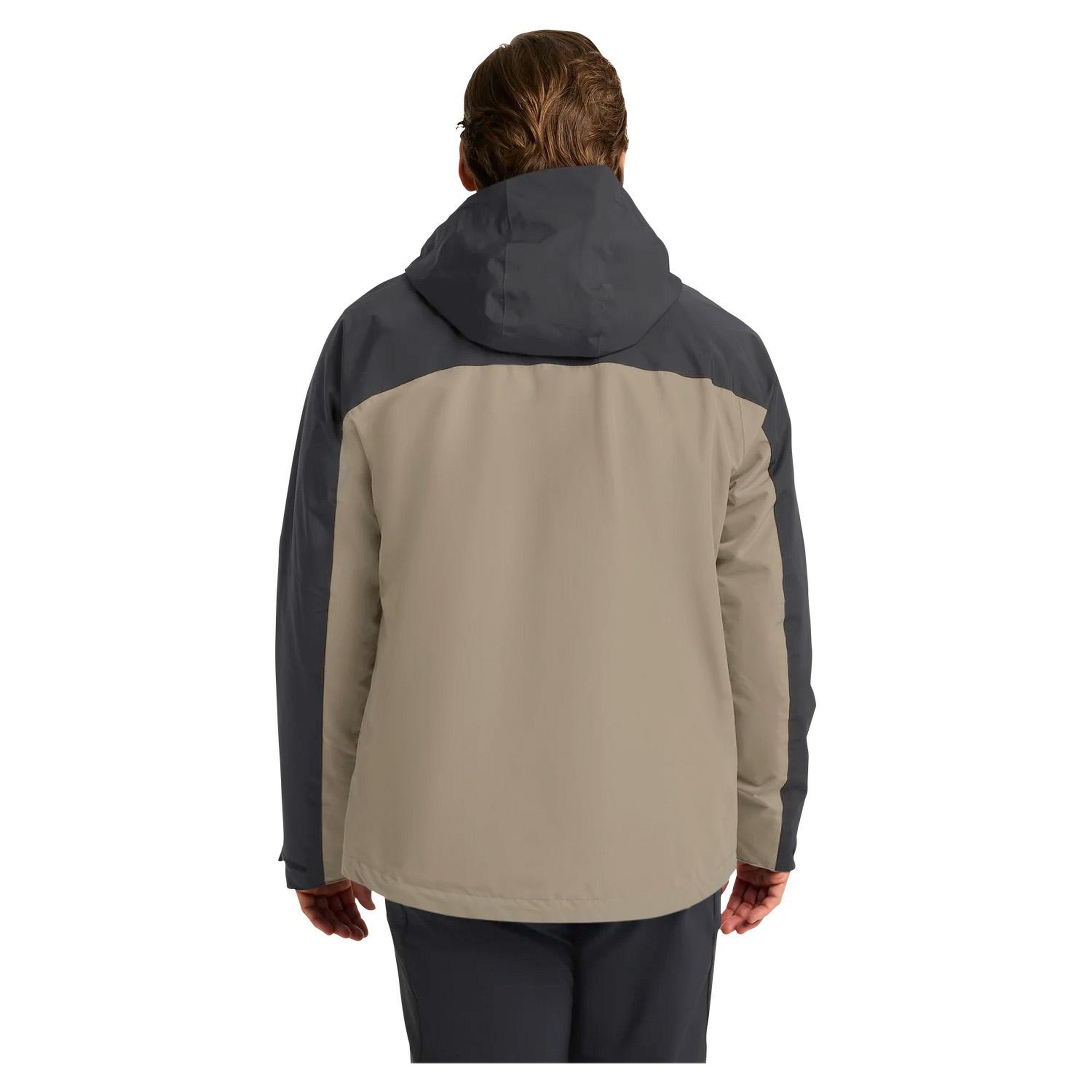 Jack Wolfskin Wild Places 3in1 Erkek Bej Outdoor Ceketi