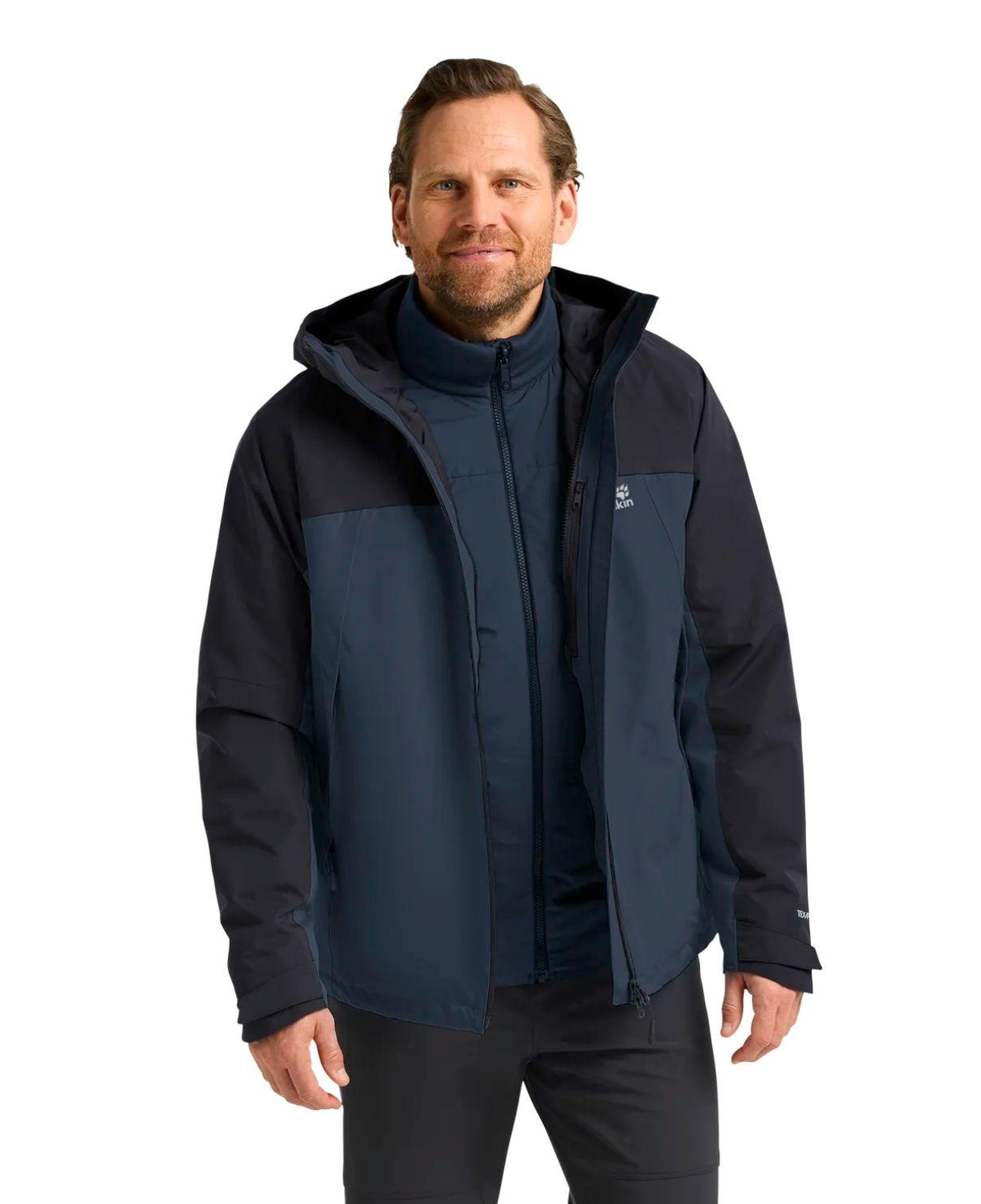 Jack Wolfskin Wild Places 3in1 Erkek Outdoor Ceketi