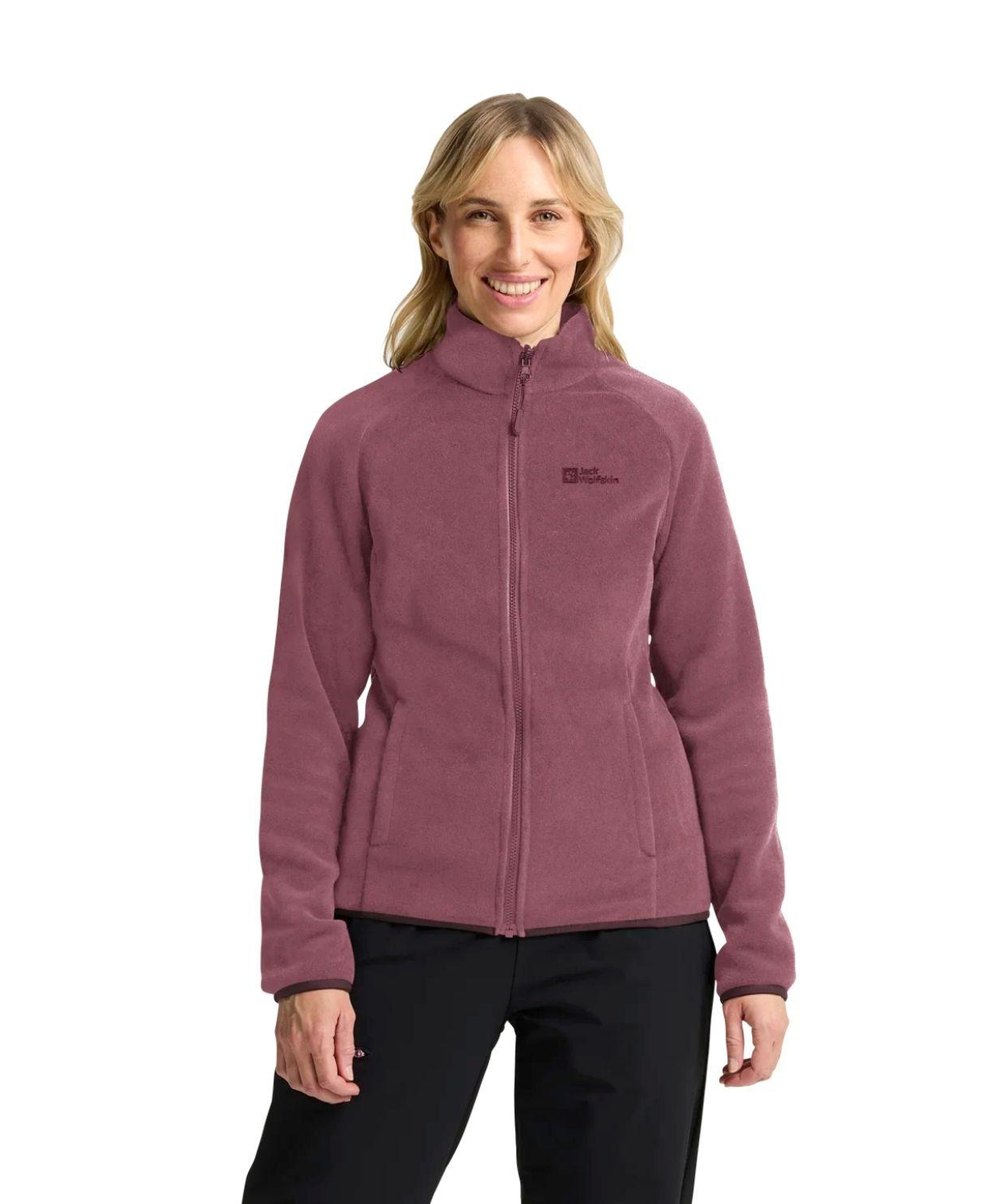 Jack Wolfskin Moonrise 3in1 Kadın Mor Outdoor Ceketi
