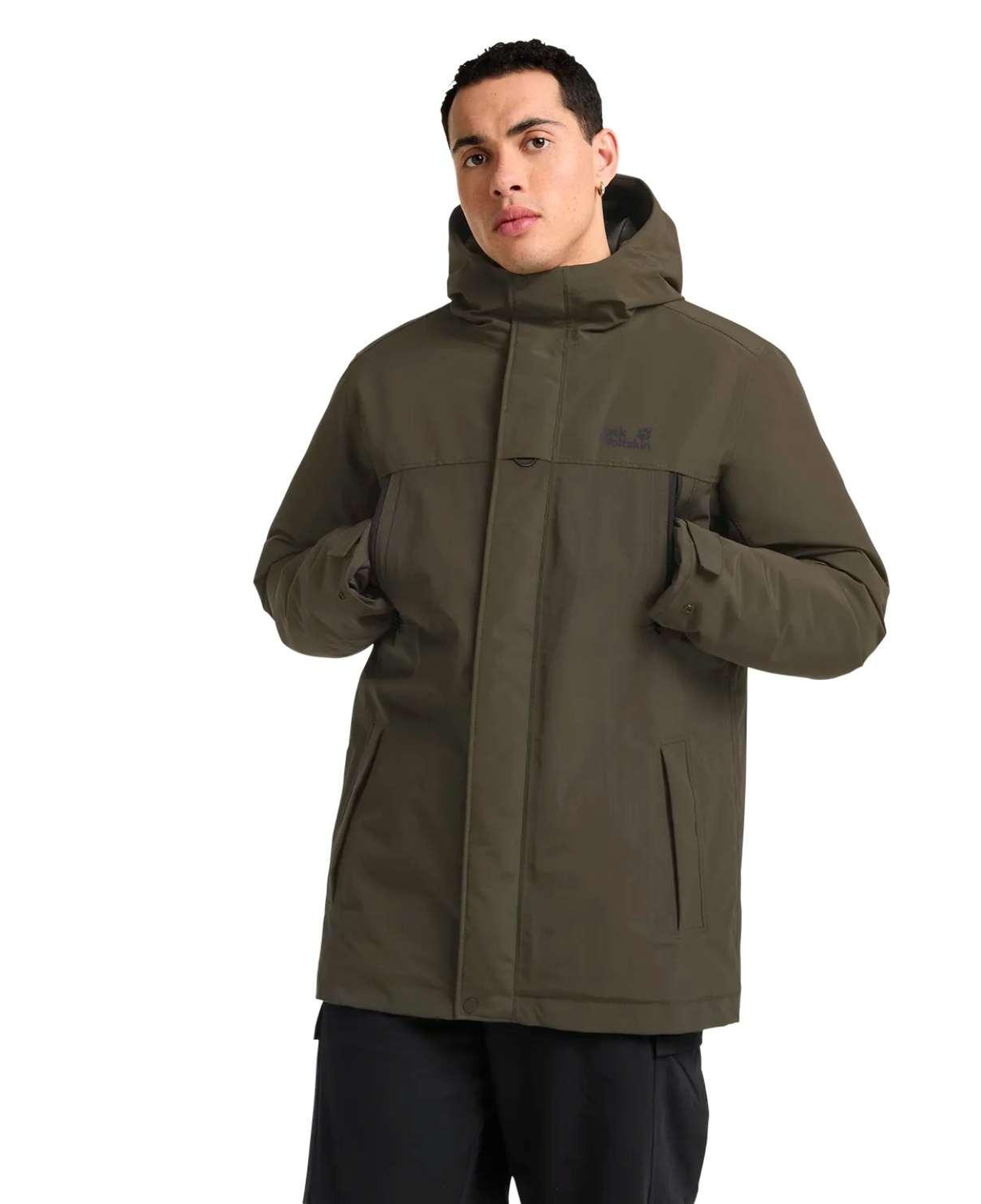 Jack Wolfskin Glacier Shield Erkek Yeşil Outdoor Ceketi