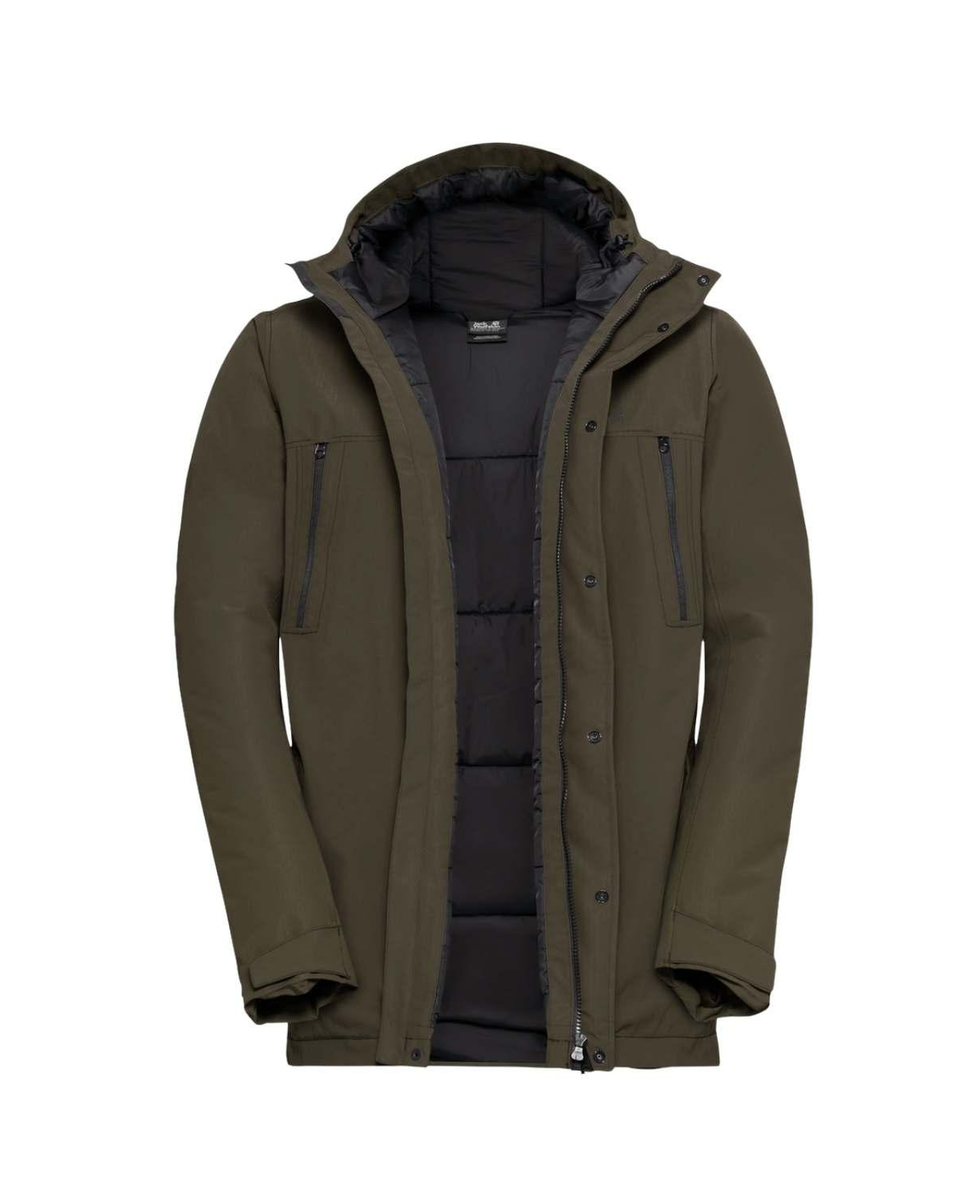 Jack Wolfskin Glacier Shield Erkek Yeşil Outdoor Ceketi