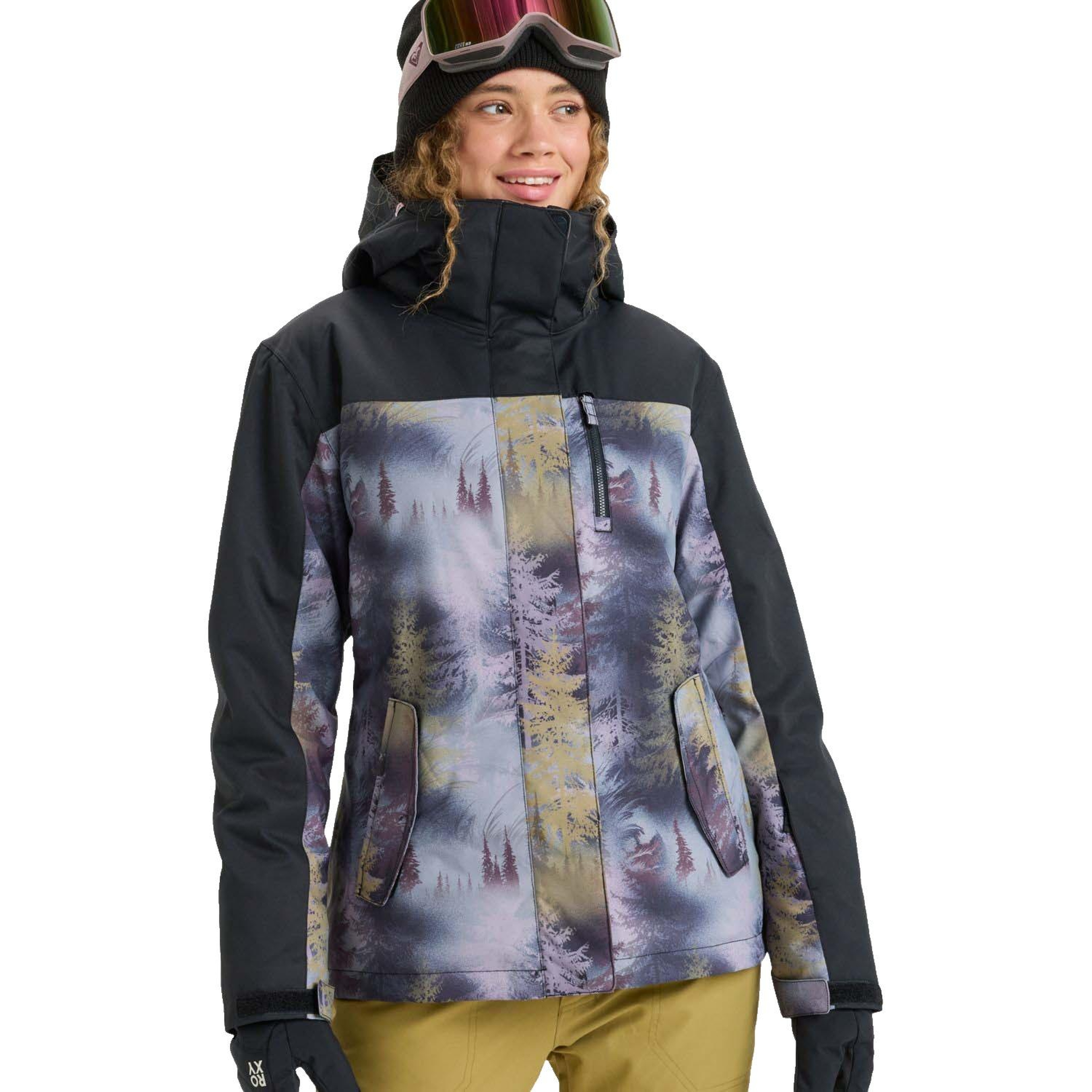 Roxy Jetty Block Kadın Snowboard Ceketi