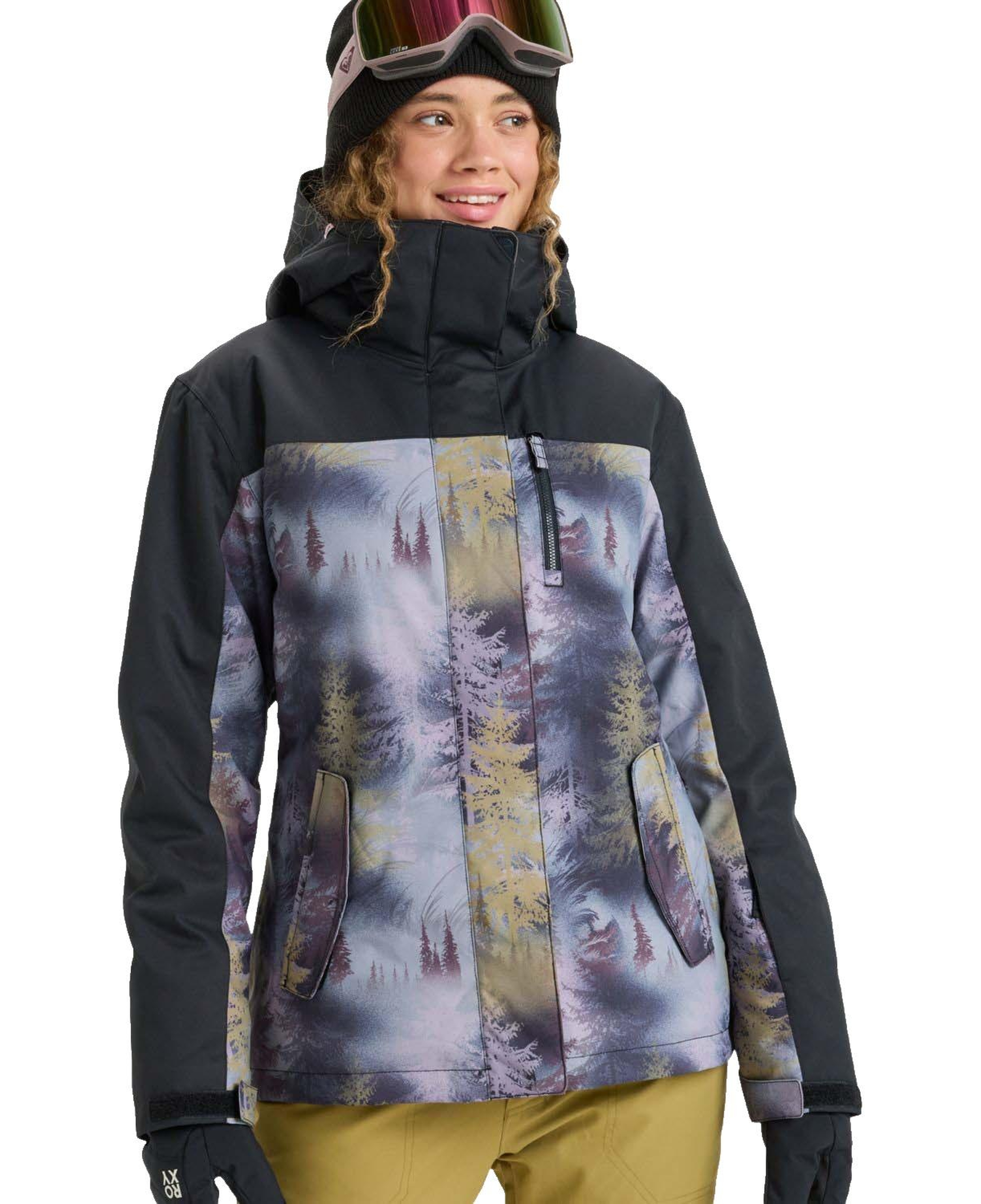 Roxy Jetty Block Kadın Snowboard Ceketi