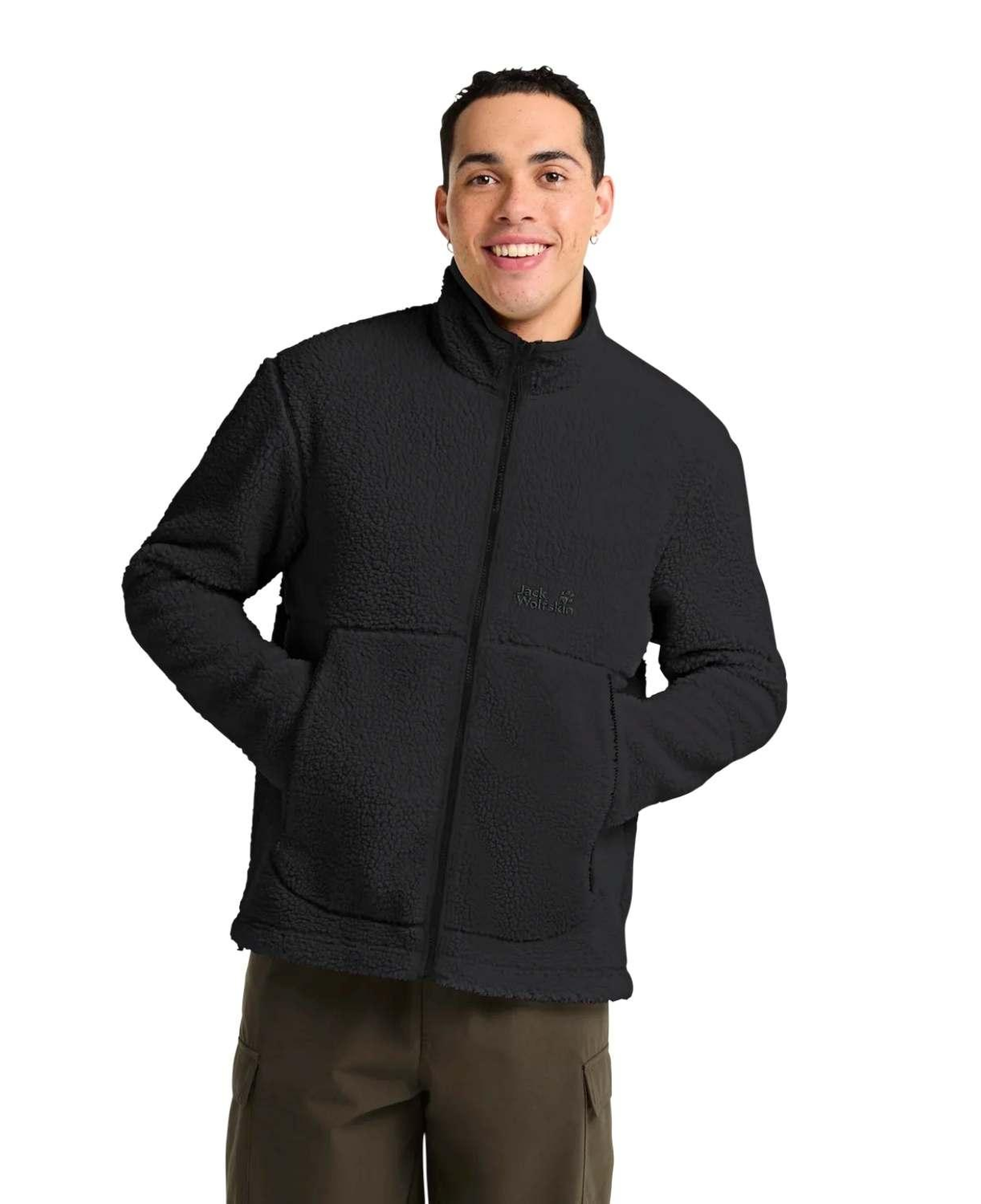 Jack Wolfskin Stone Lite Erkek Siyah Outdoor Ceketi
