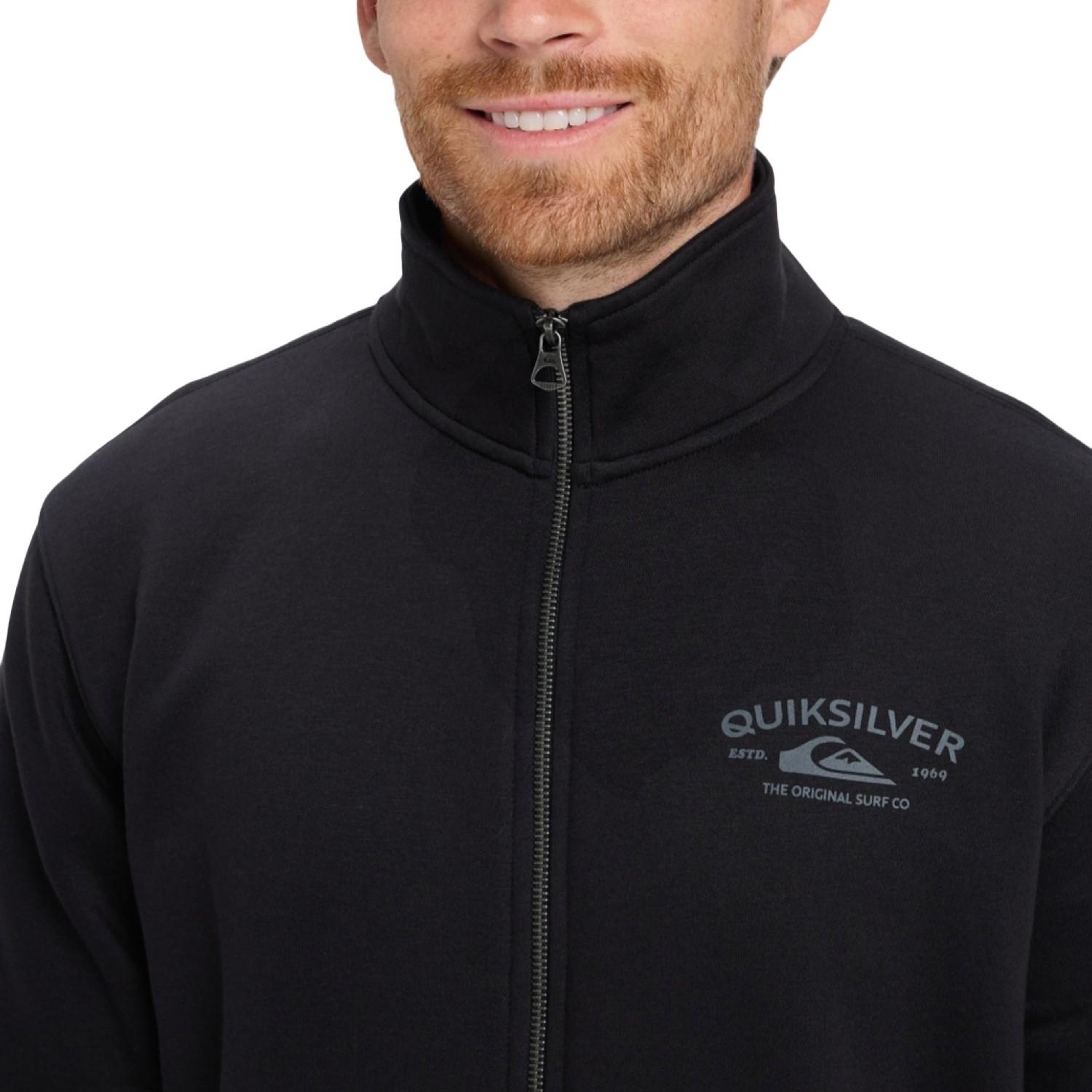 Quiksilver Zip Fleece No Hood Erkek Sweatshirt