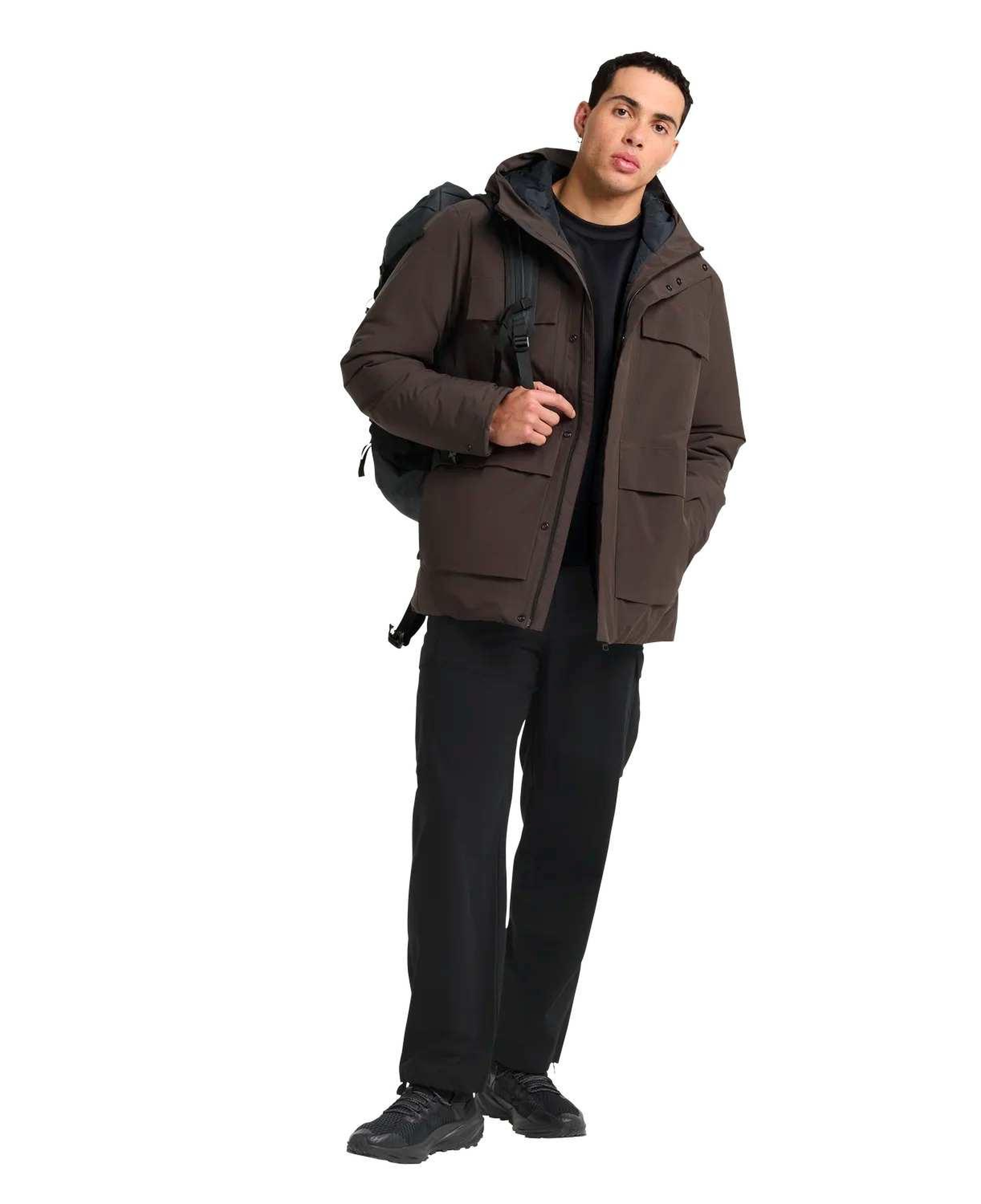Jack Wolfskin Brandenburger Erkek Kahverengi Outdoor Ceketi