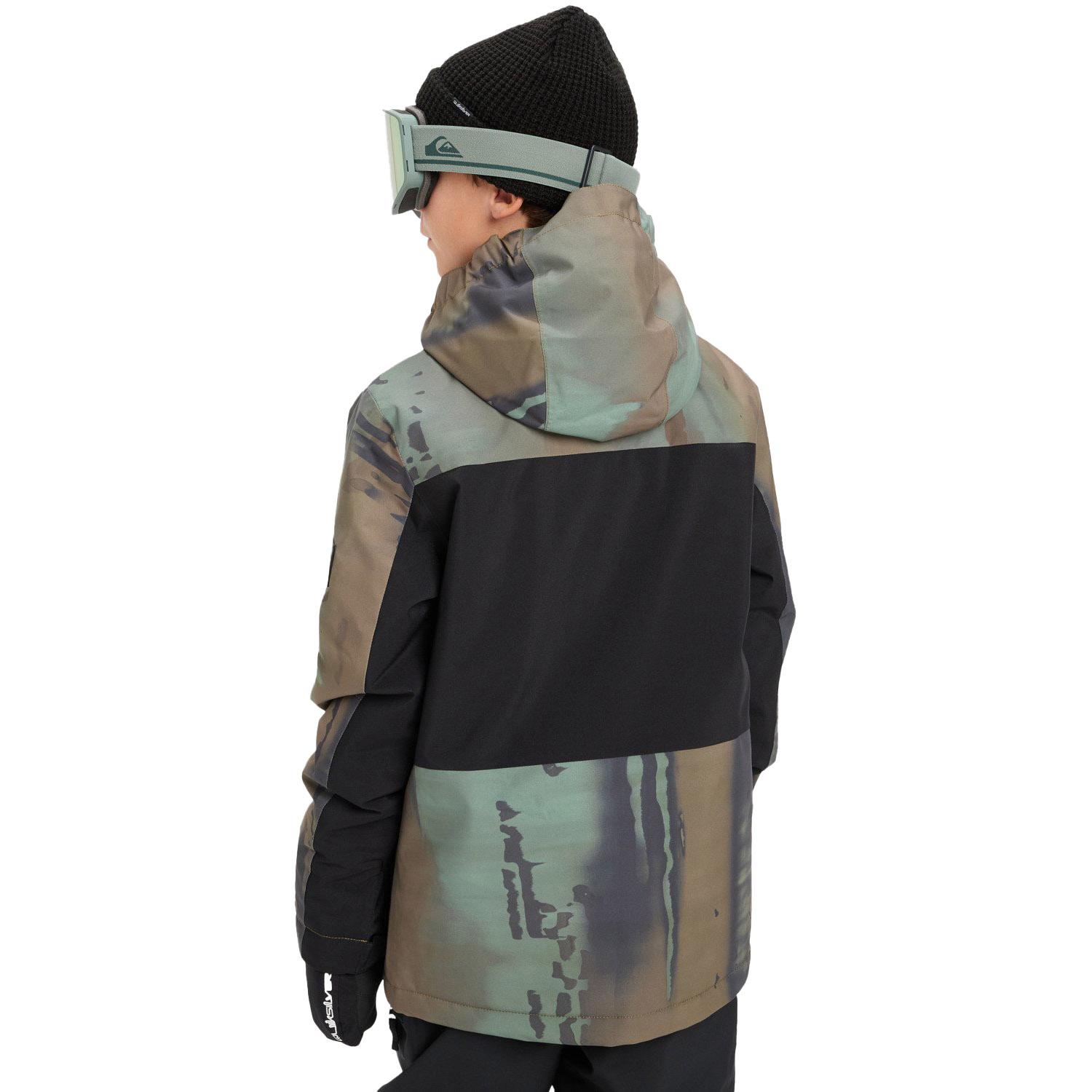 Quiksilver Side Hit Block Youth Erkek Çocuk Snowboard Ceketi