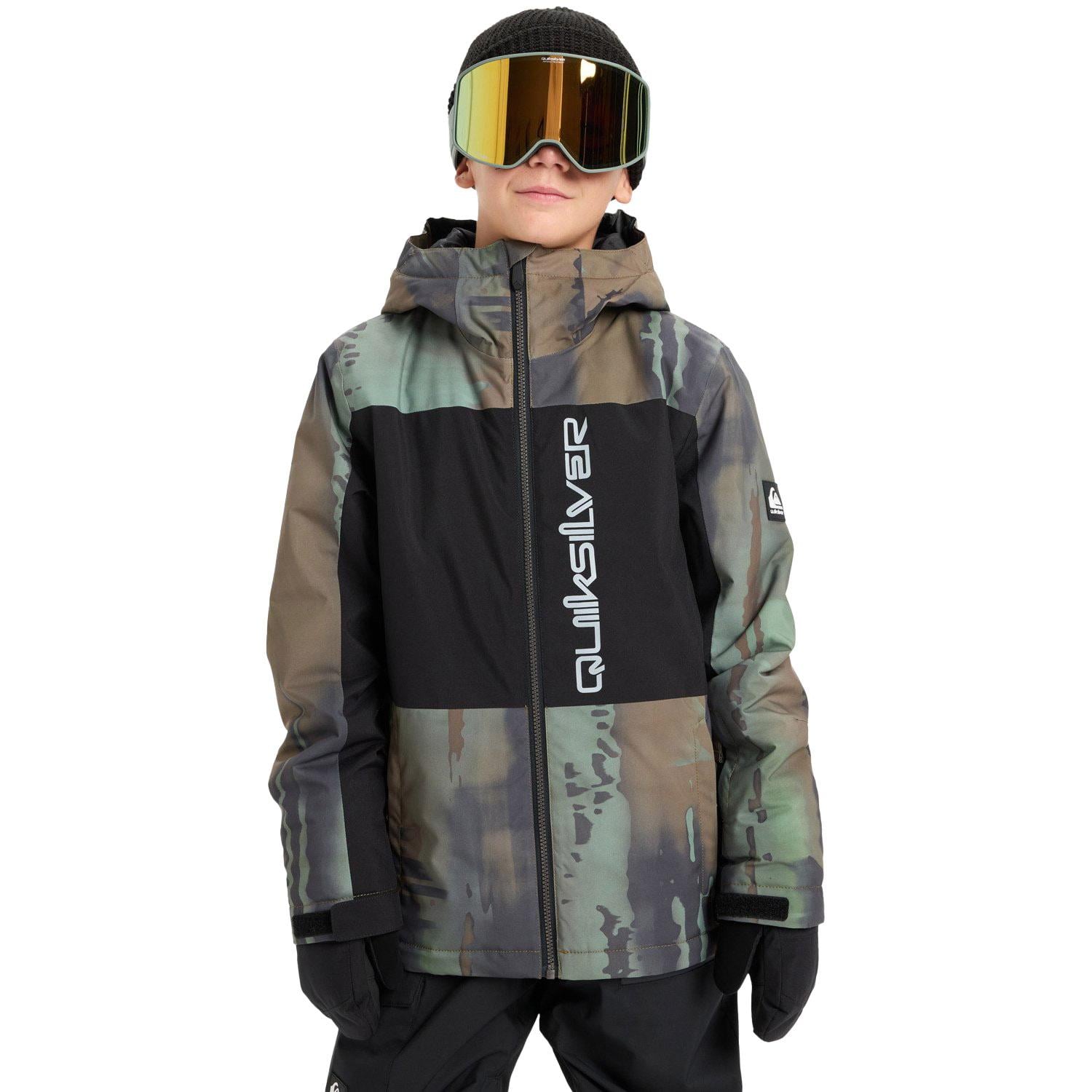 Quiksilver Side Hit Block Youth Erkek Çocuk Snowboard Ceketi