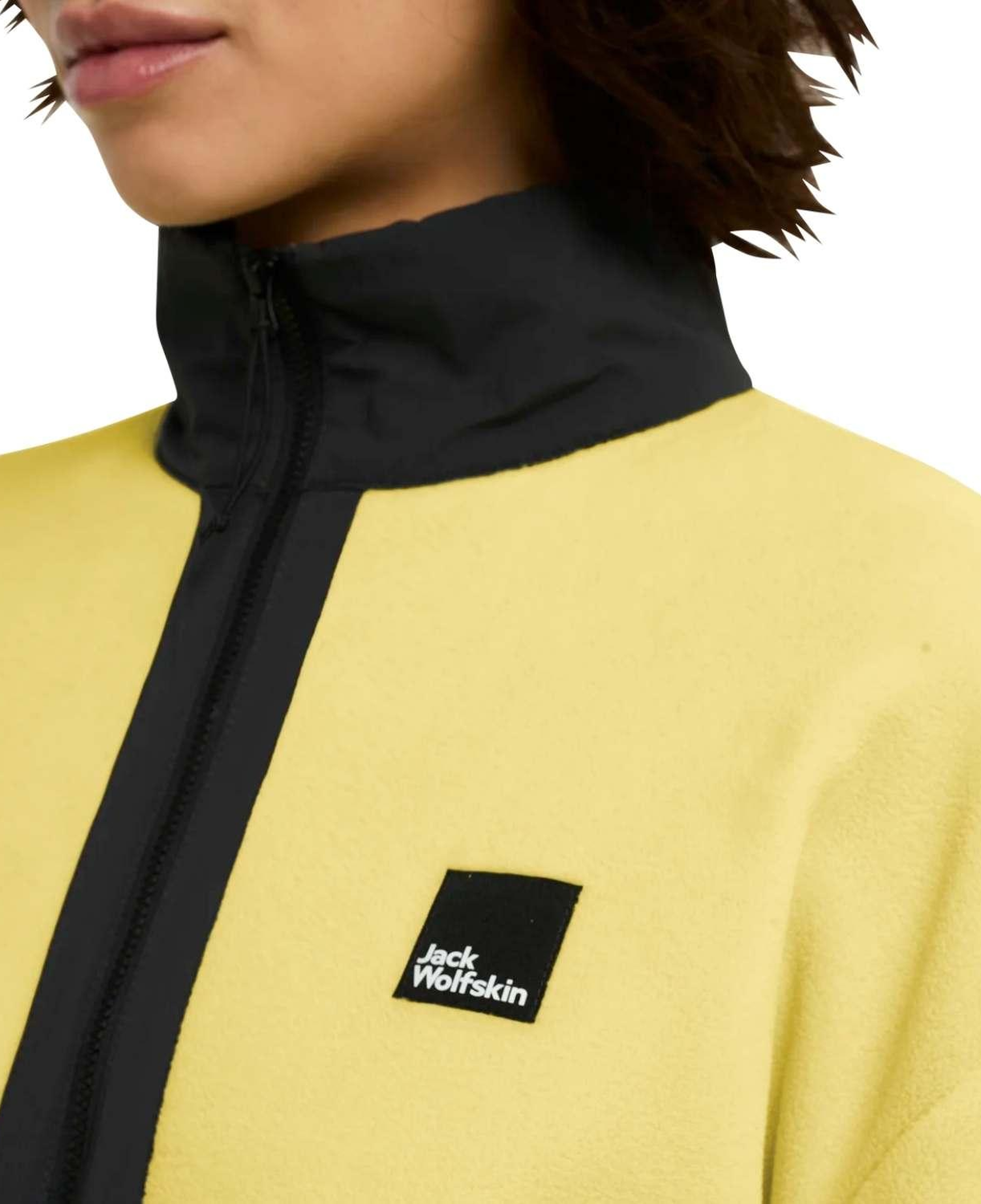 Jack Wolfskin Sumetro Fz Kadın Sarı Polar Ceket