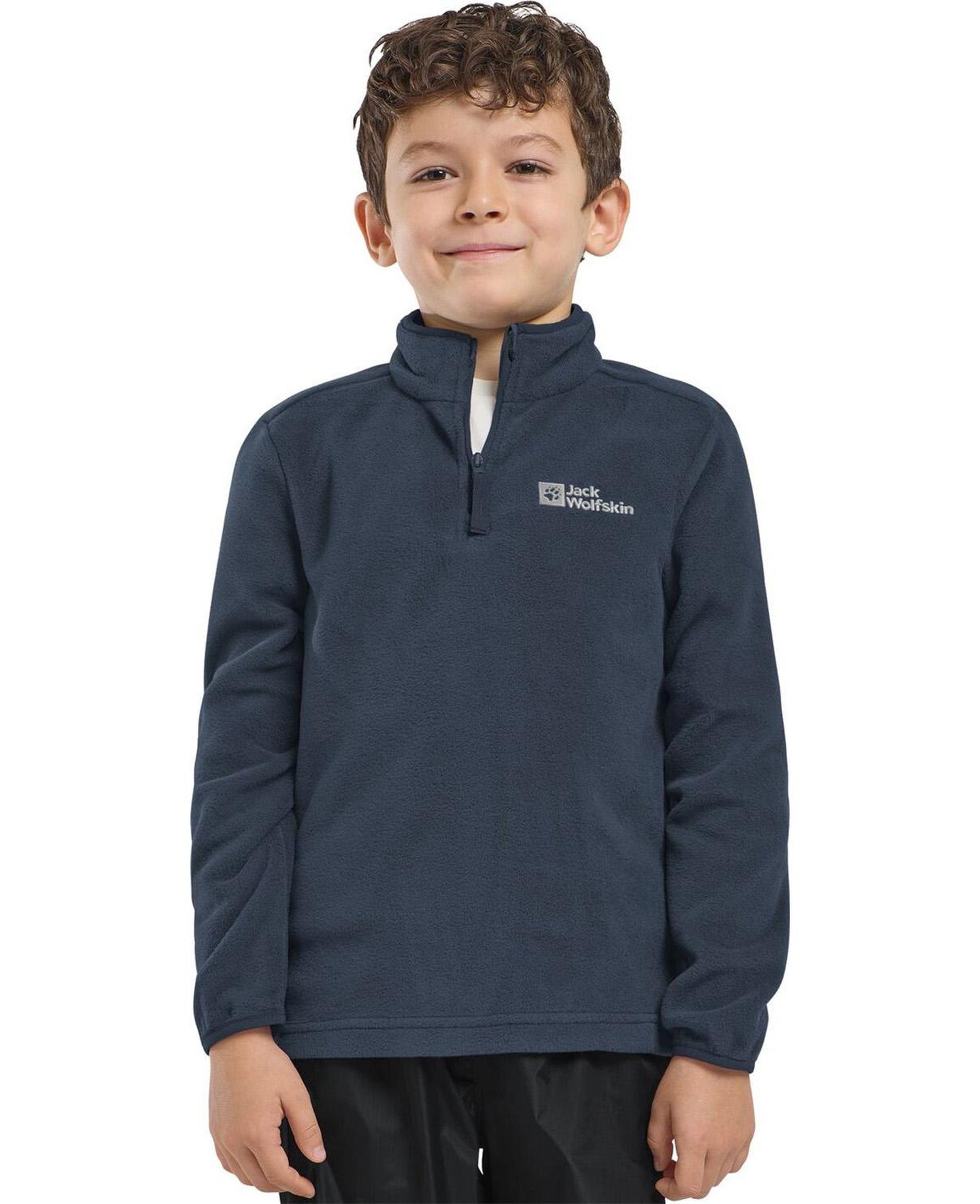 Jack Wolfskin Taunus Halfzip Unisex Çocuk Polar