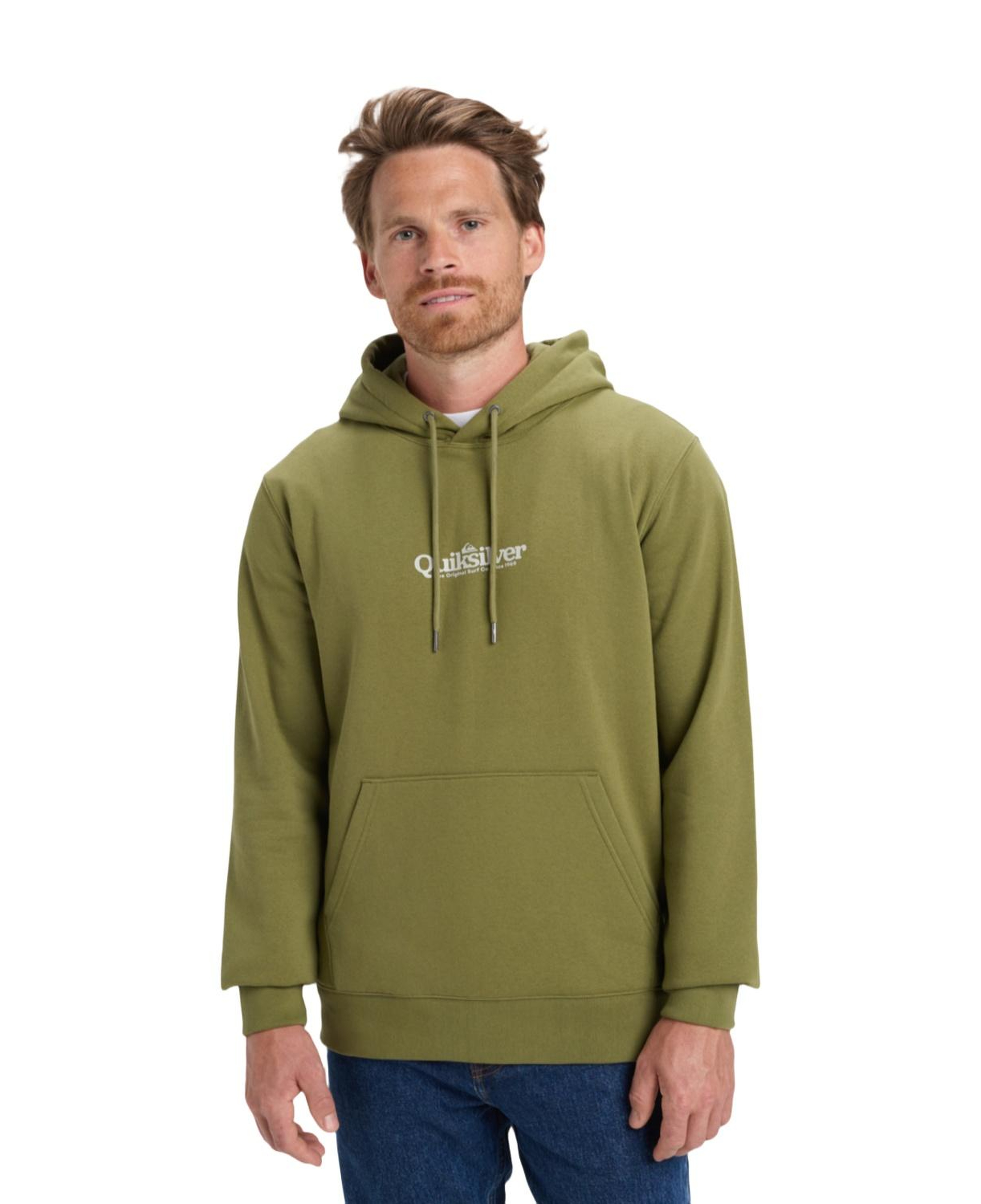 Quiksilver Screen Fleece Fineline Hoodie Erkek Sweatshirt
