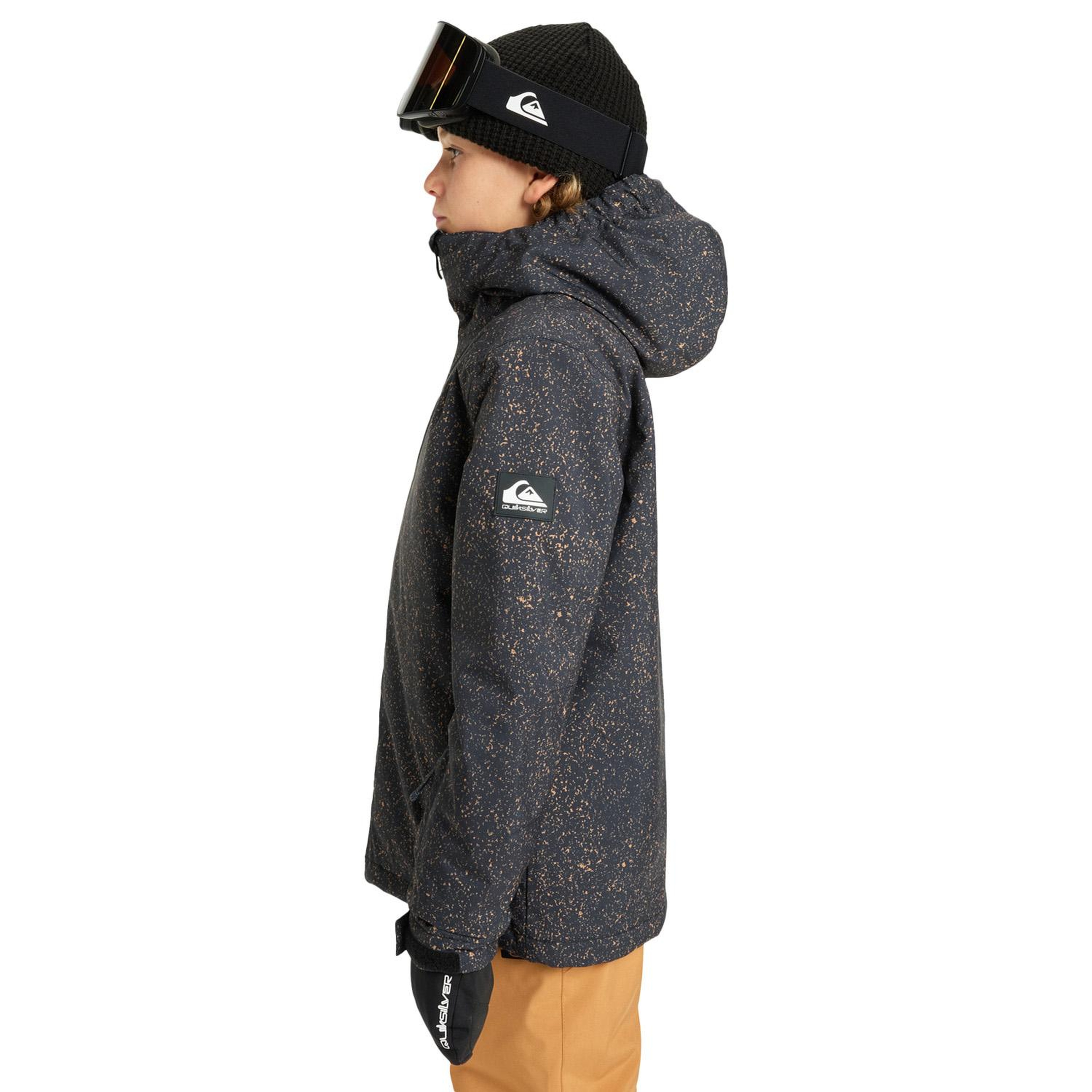 Quiksilver Mission Printed Youth Erkek Çocuk Snowboard Ceketi