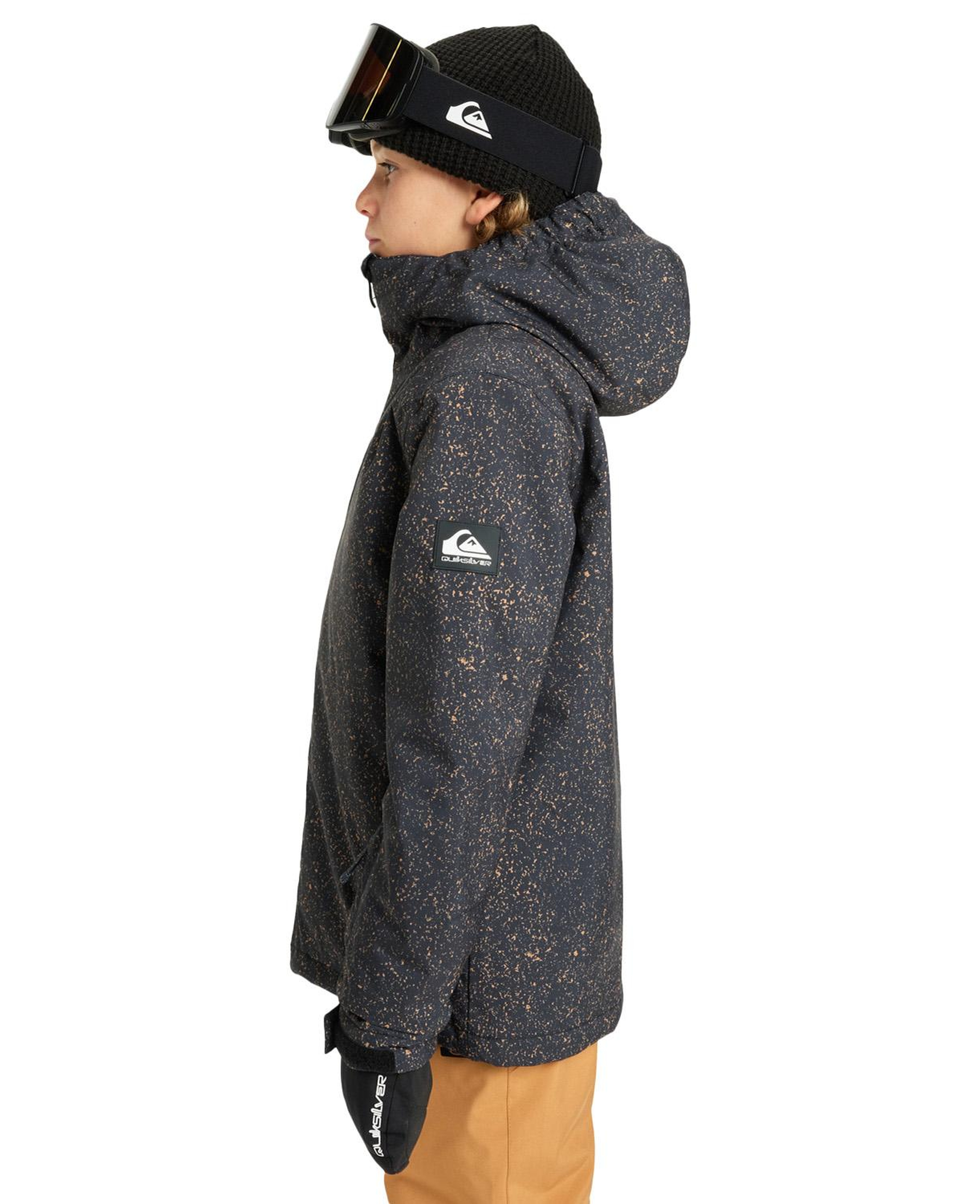 Quiksilver Mission Printed Youth Erkek Çocuk Snowboard Ceketi