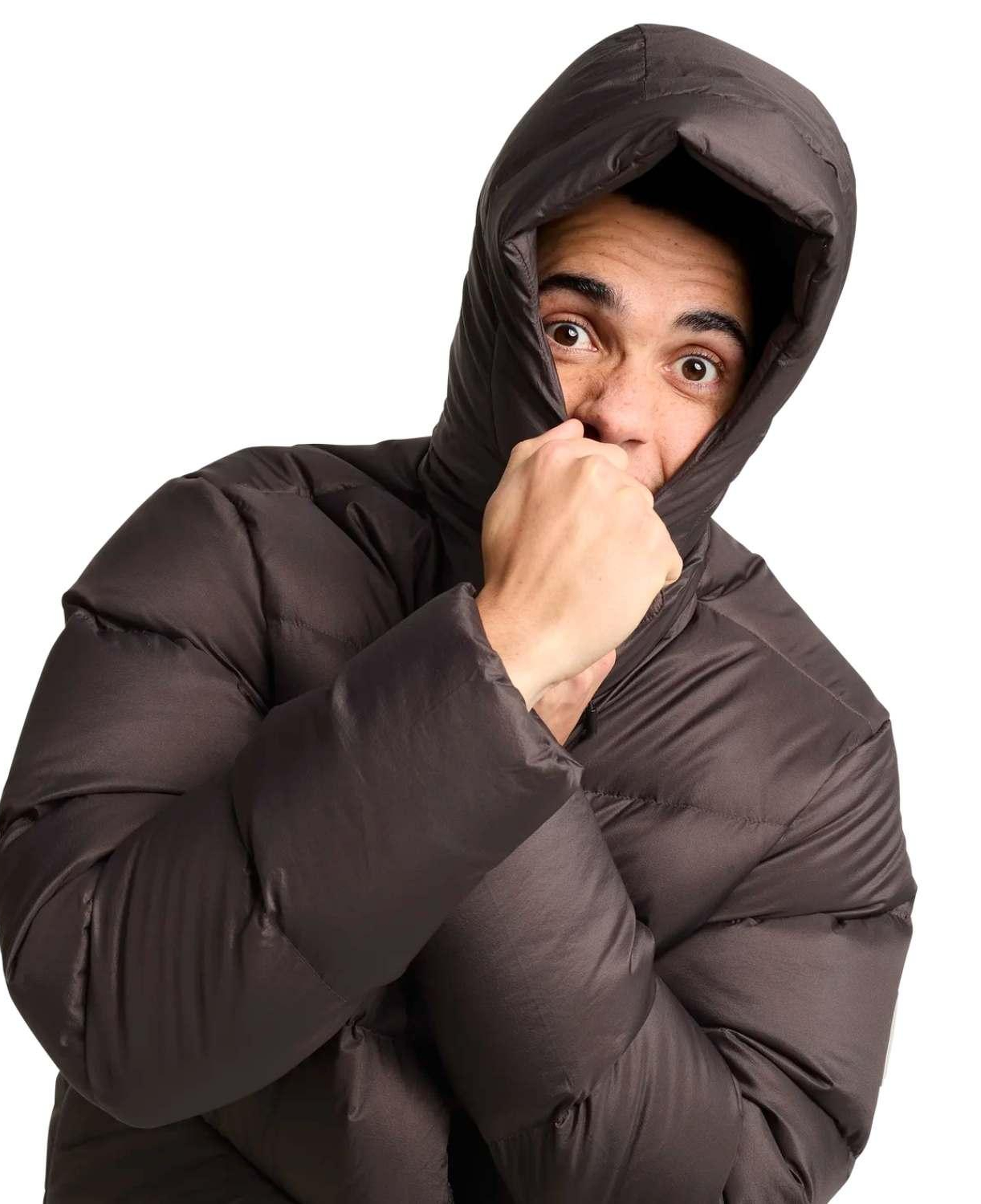 Jack Wolfskin Icy Hill Rds Erkek Kahverengi Outdoor Ceketi