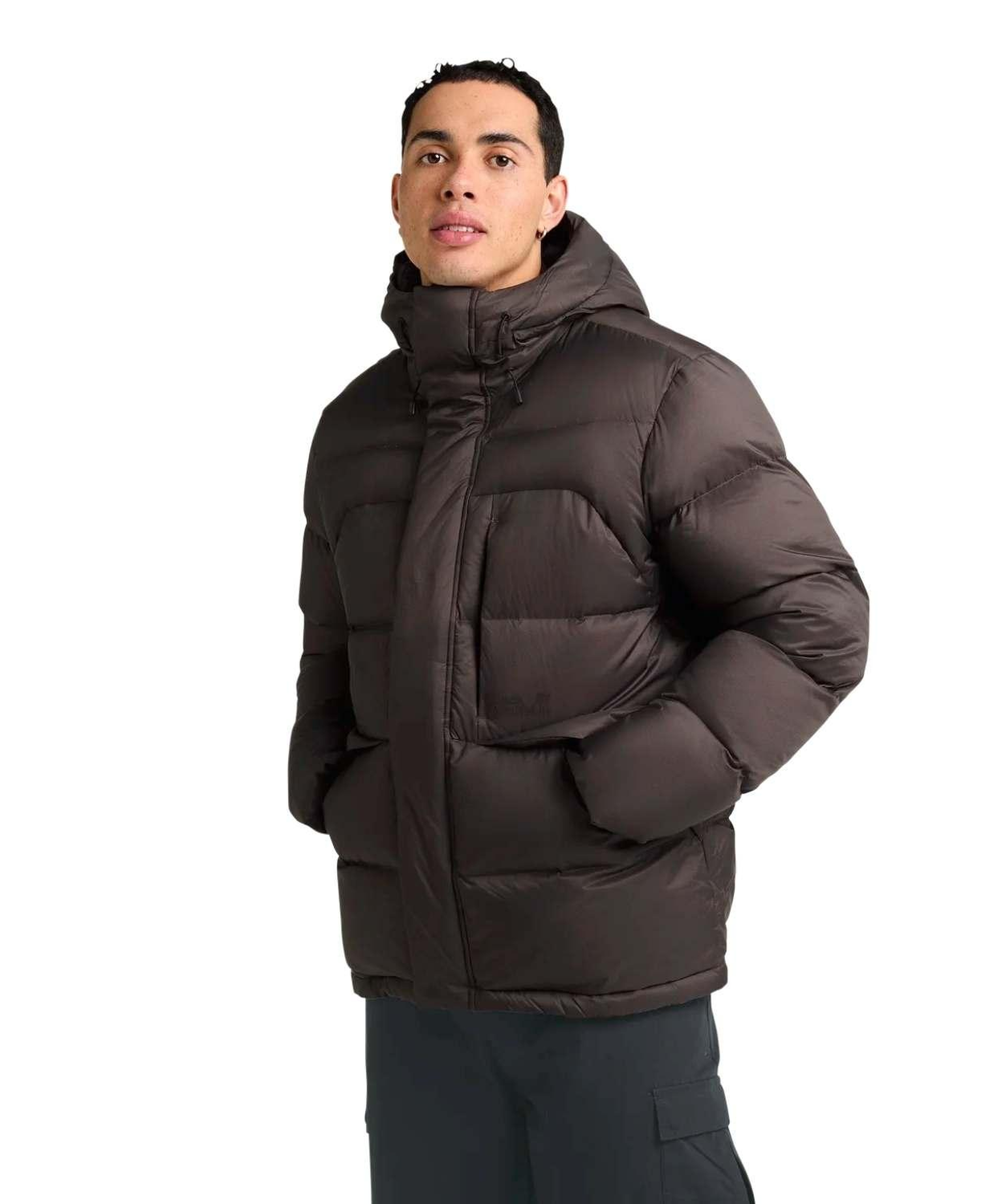 Jack Wolfskin Icy Hill Rds Erkek Kahverengi Outdoor Ceketi