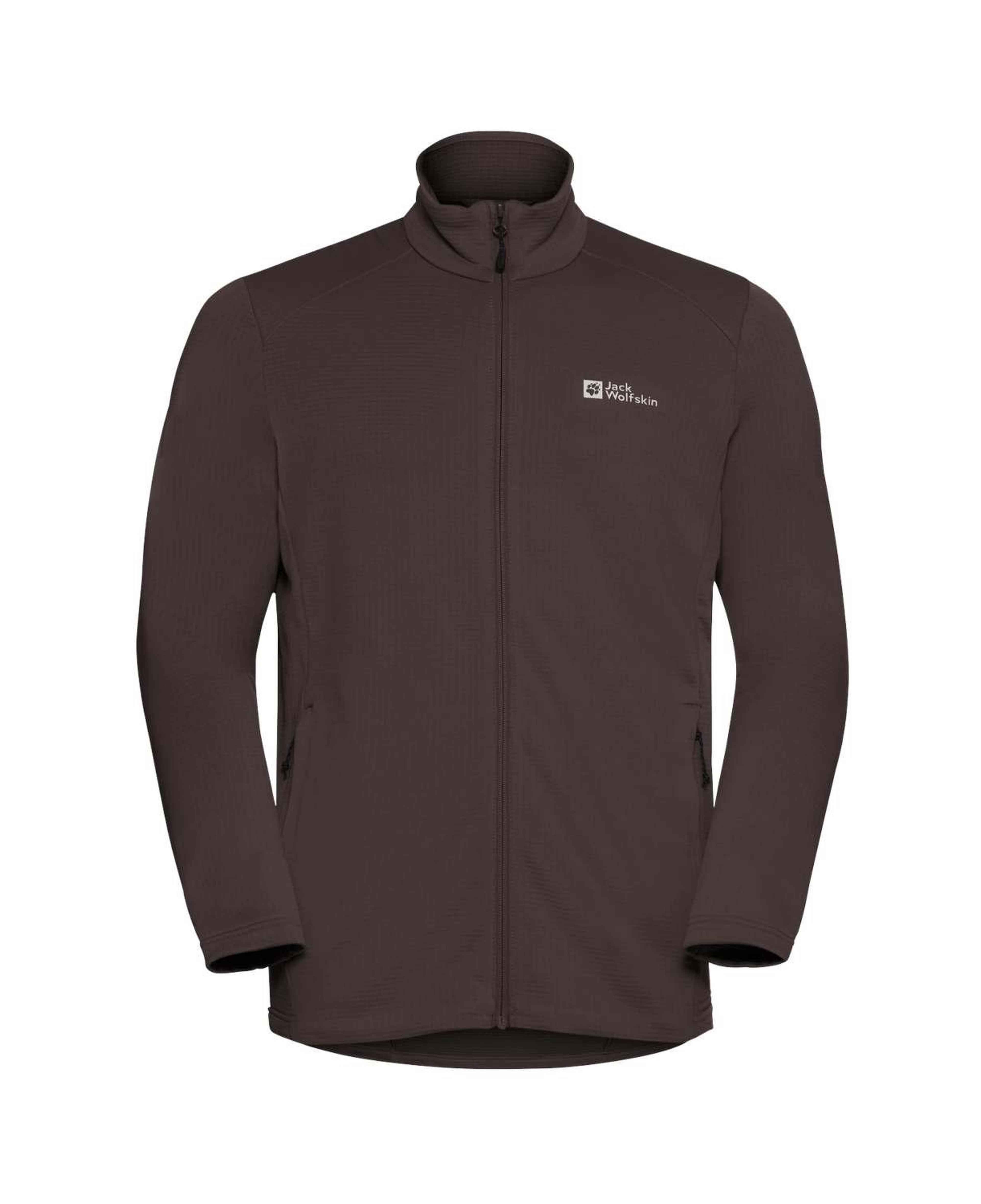 Jack Wolfskin Kolbenberg Fz Erkek Kahverengi Polar Ceket