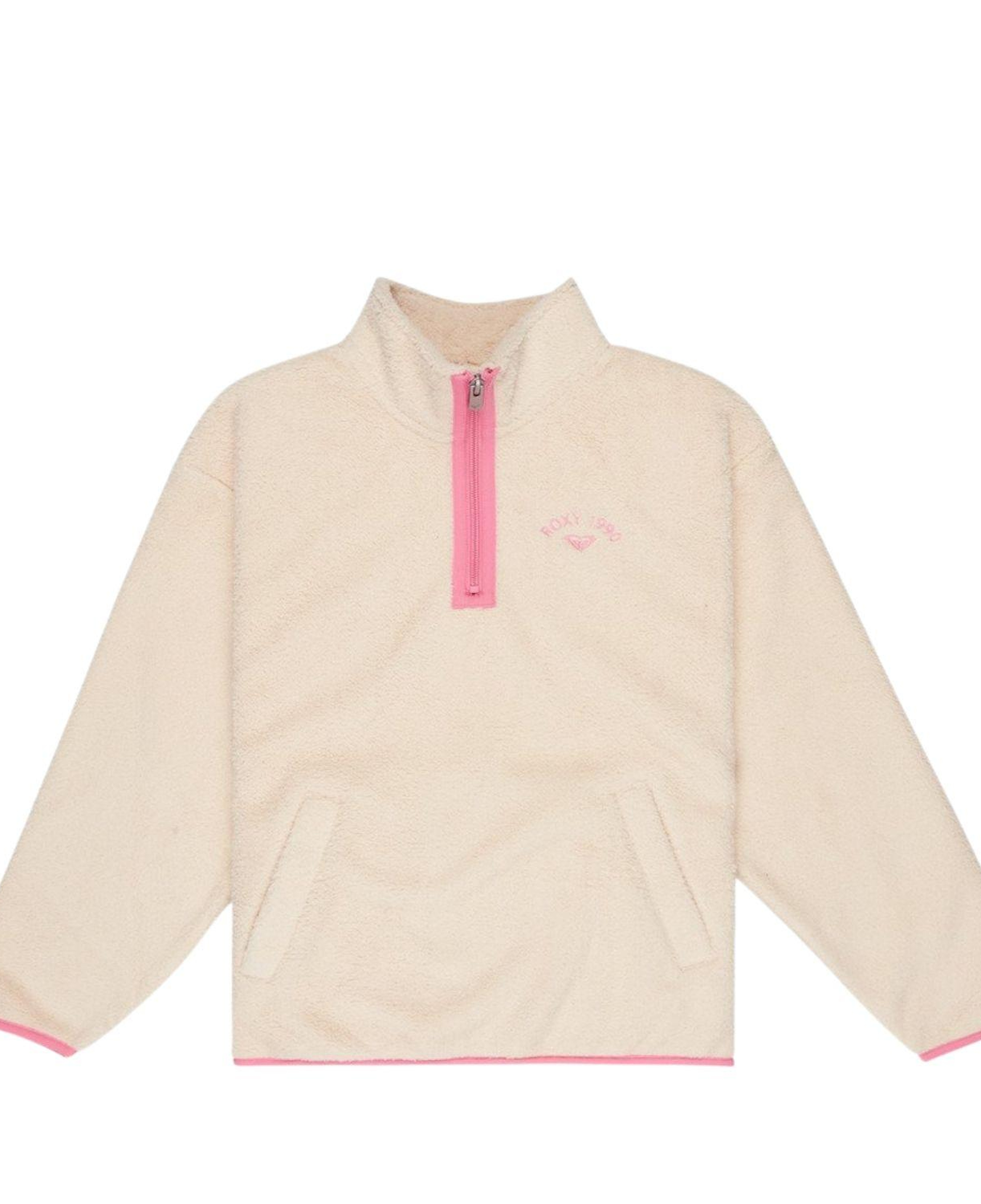 Roxy Lucky Kız Çocuk Bej Polar Ceket