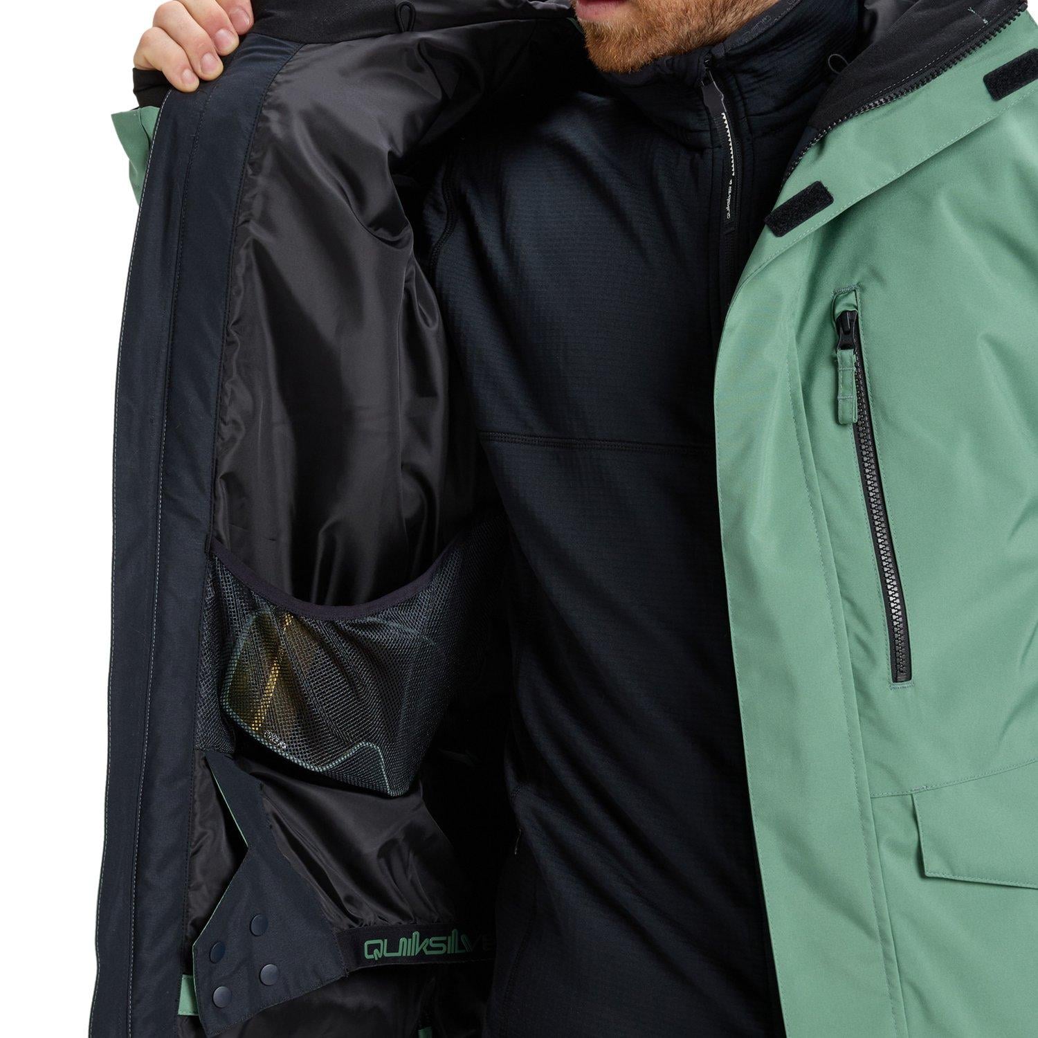 Quiksilver Mission Solid Erkek Snowboard Ceketi