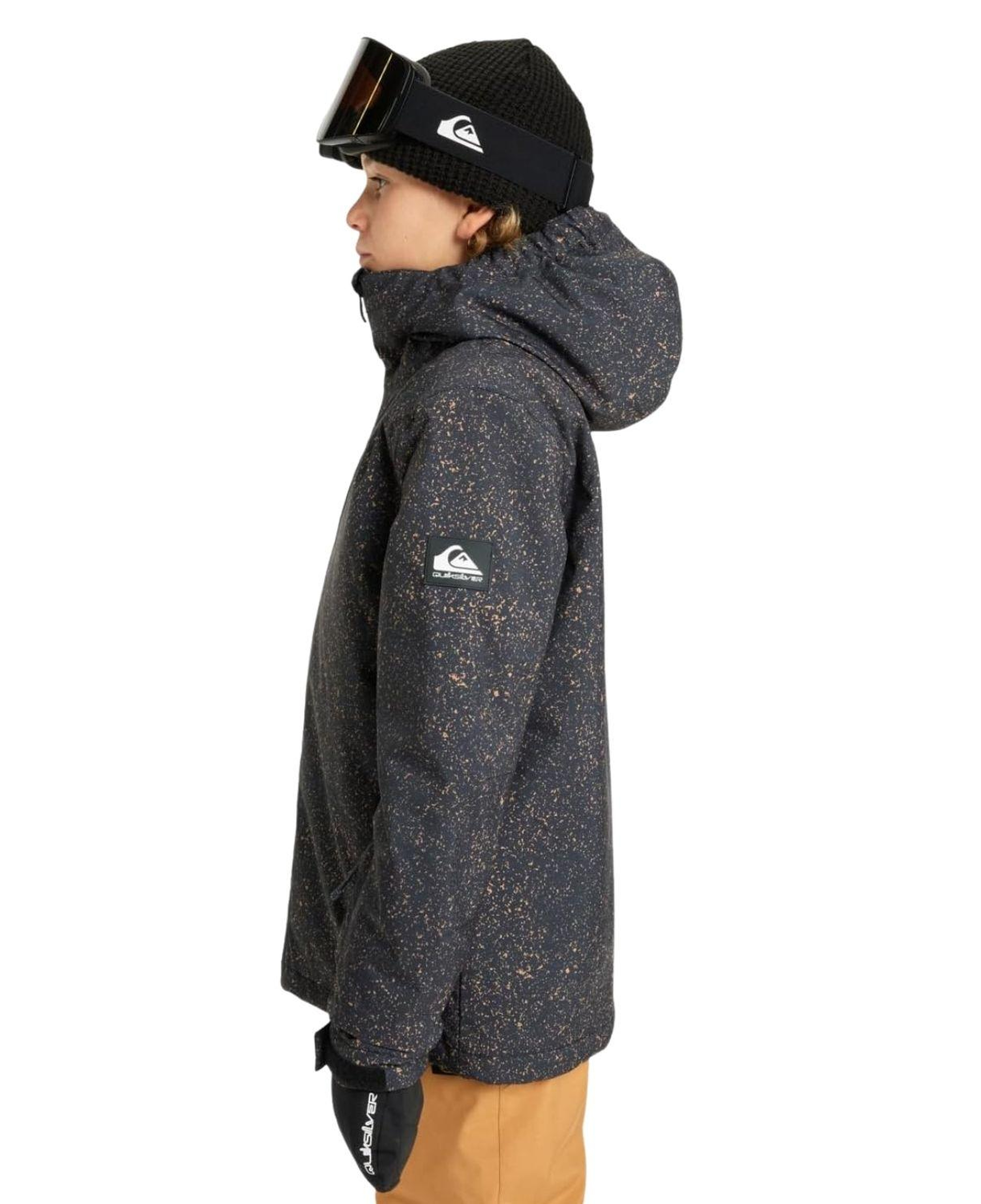 Quiksilver Mission Printed Youth Erkek Çocuk Snowboard Ceketi