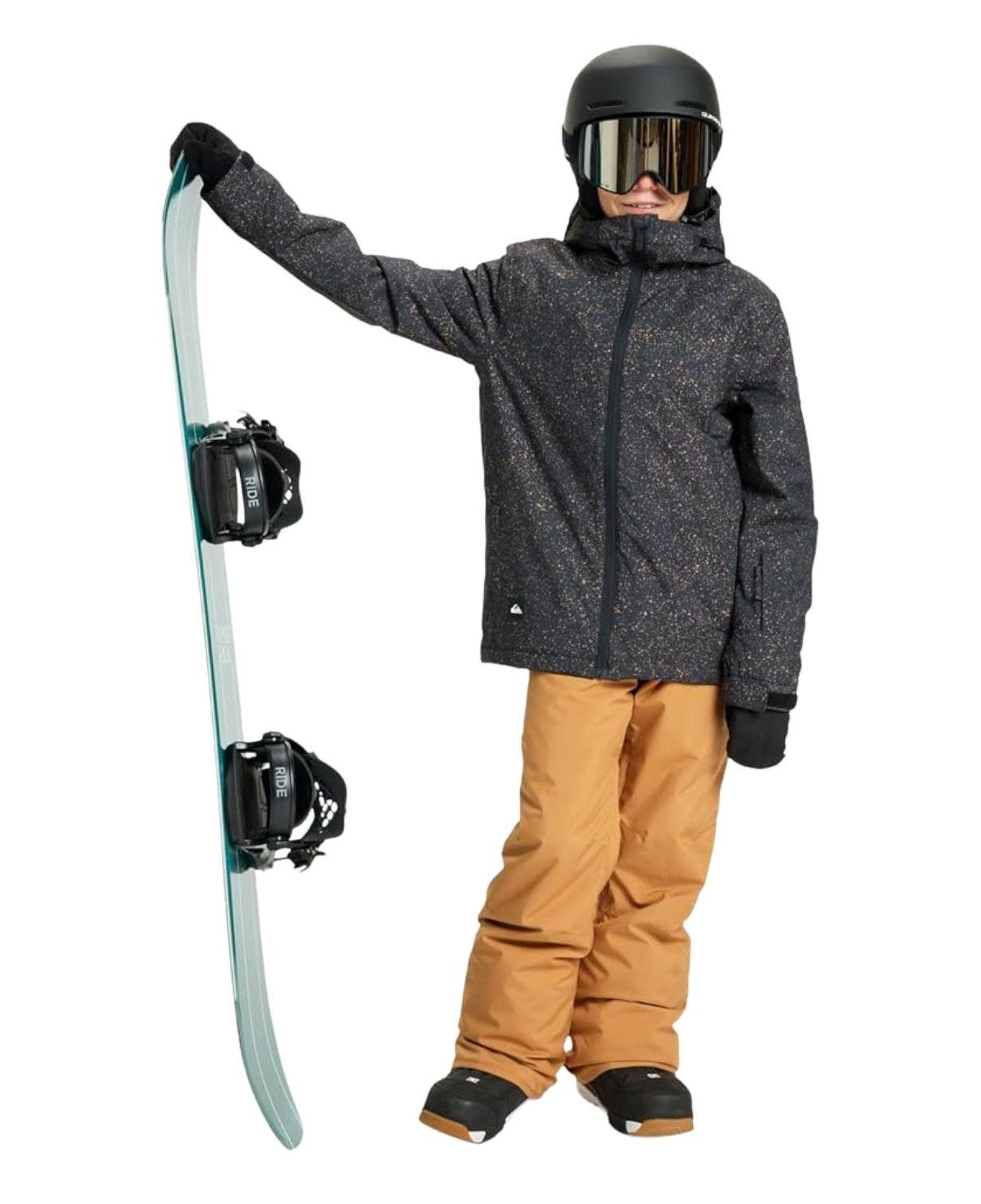 Quiksilver Mission Printed Youth Erkek Çocuk Snowboard Ceketi