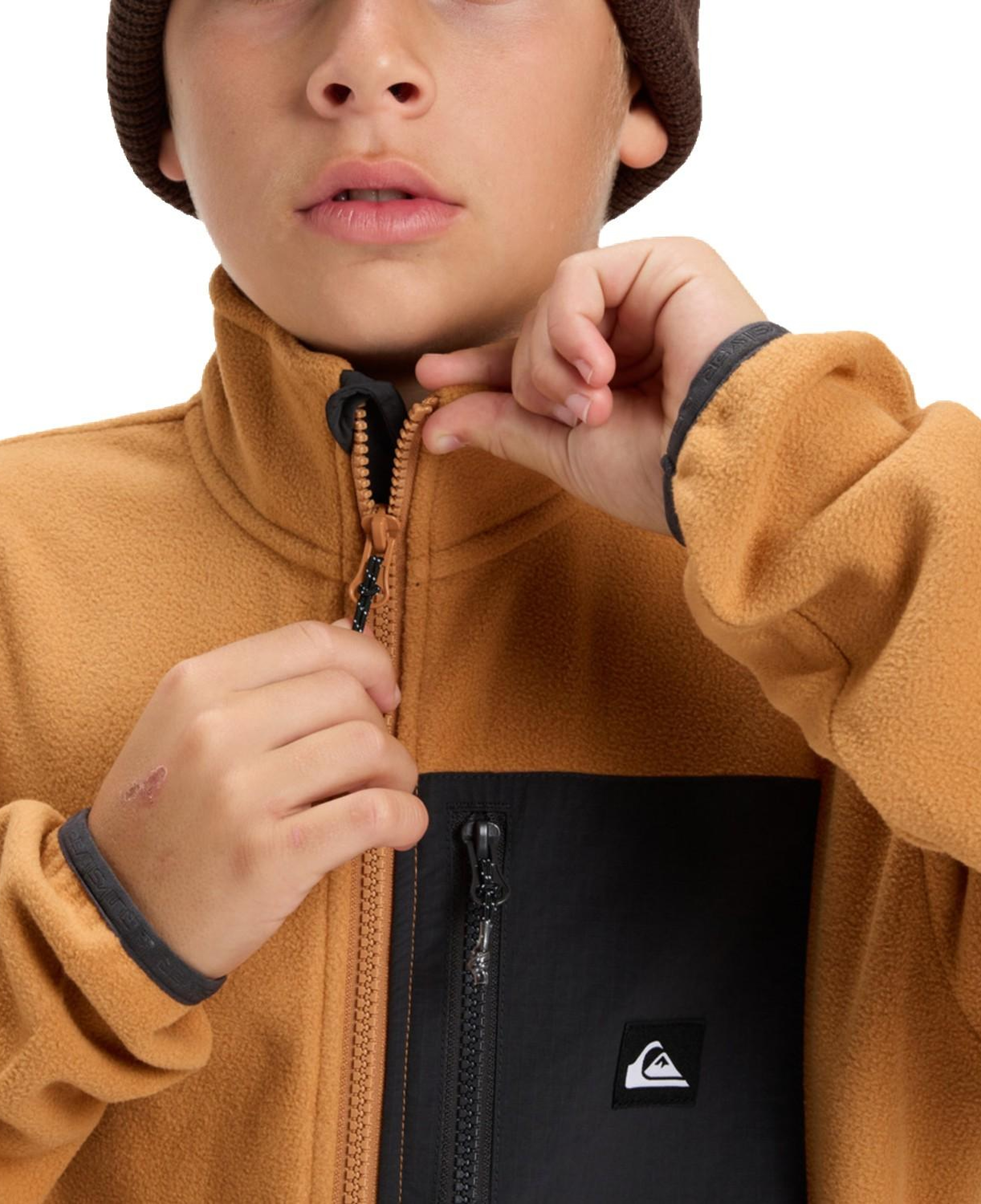 Quiksilver Ice Fields Fz Youth Erkek Çocuk Polar Ceket