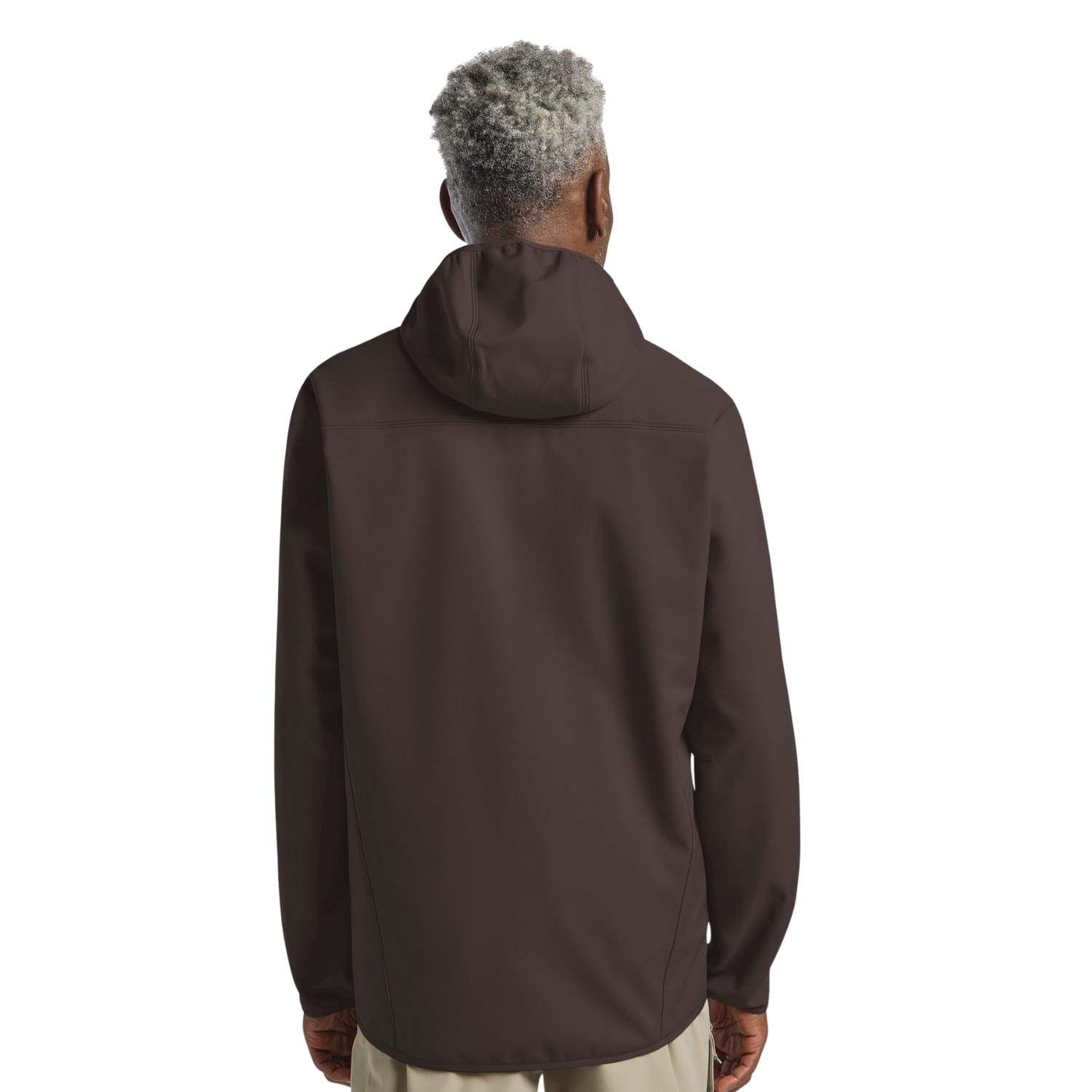 Jack Wolfskin Bornberg Hoody Erkek Kahverengi Softshell