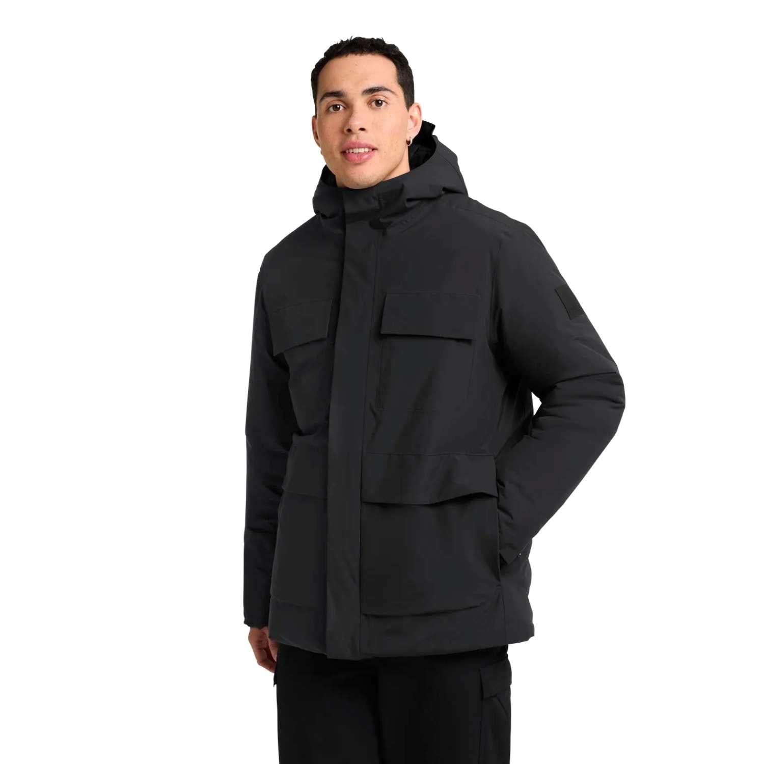 Jack Wolfskin Brandenburger Erkek Siyah Outdoor Ceketi