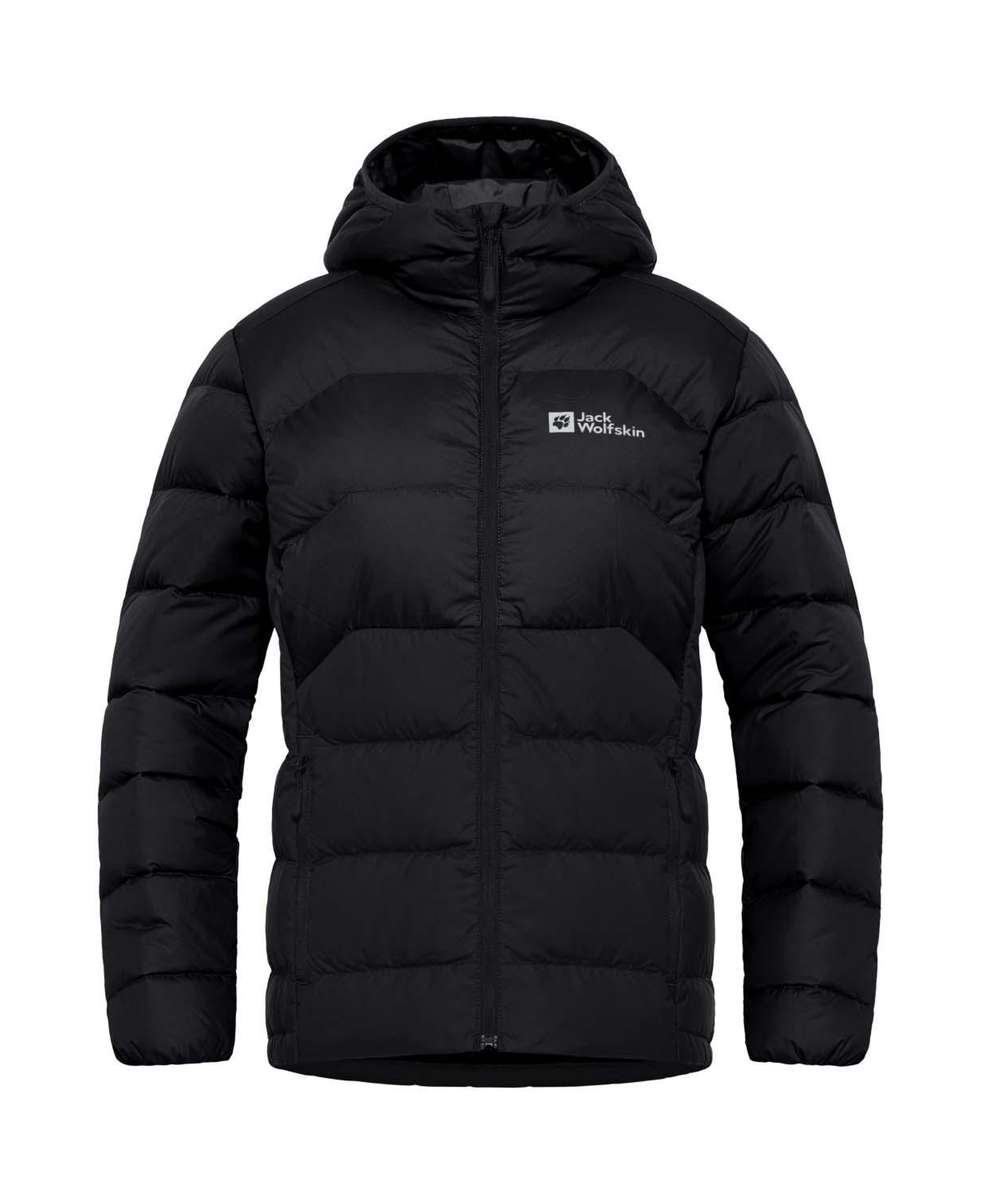 Jack Wolfskin Ather Do Hoody Rds Kadın Siyah Outdoor Ceketi