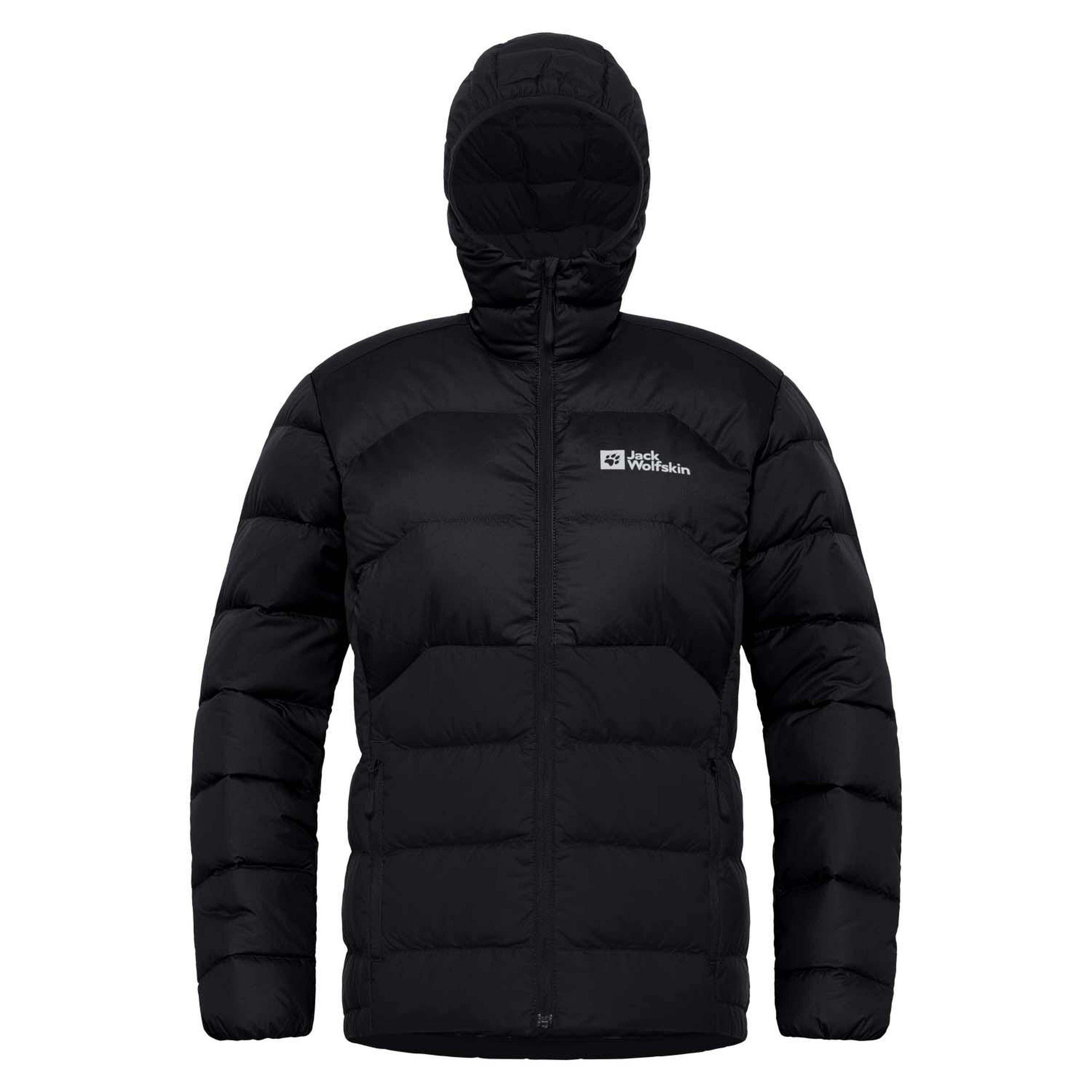 Jack Wolfskin Ather Do Hoody Rds Kadın Siyah Outdoor Ceketi