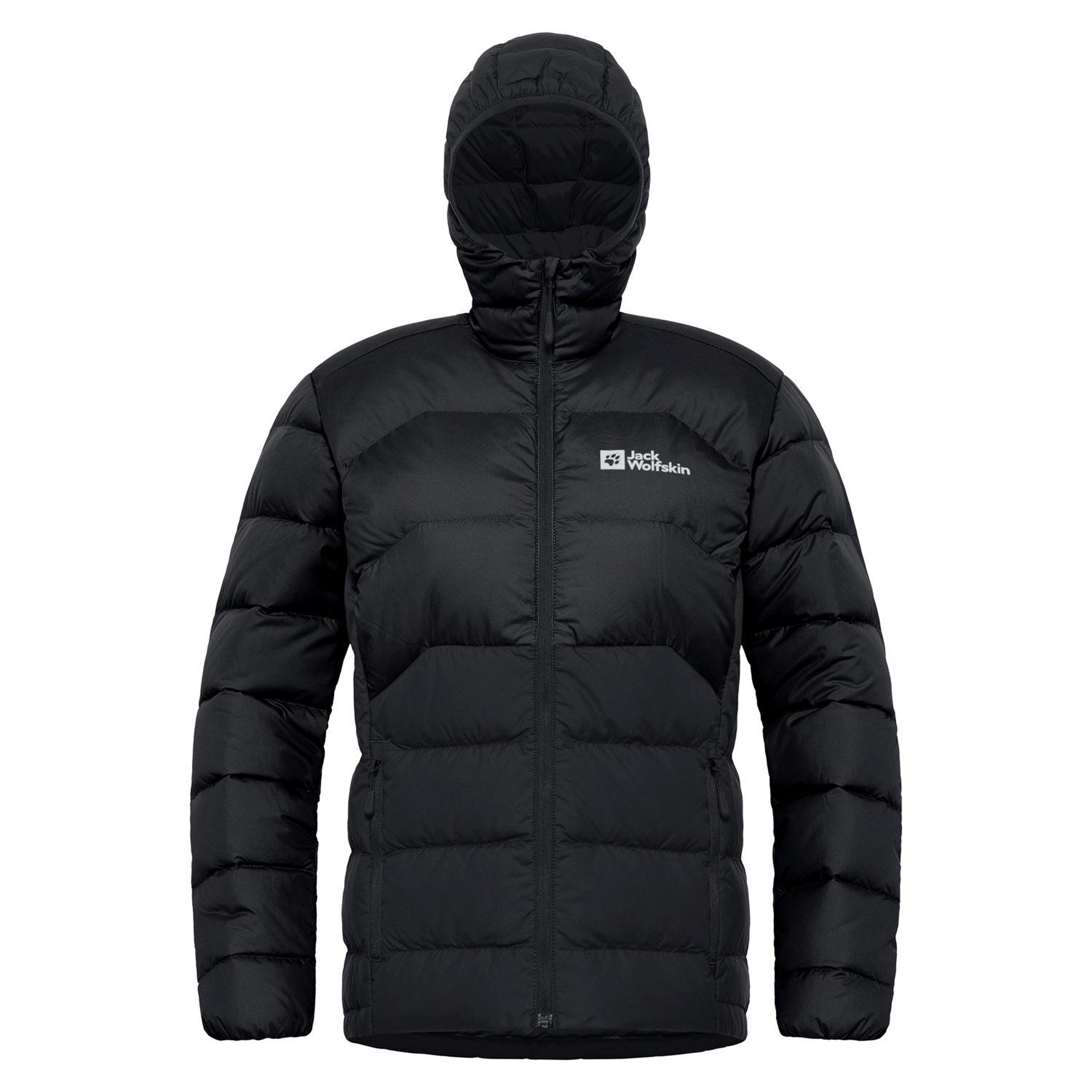 Jack Wolfskin Ather Do Hoody Rds Kadın Siyah Outdoor Ceketi