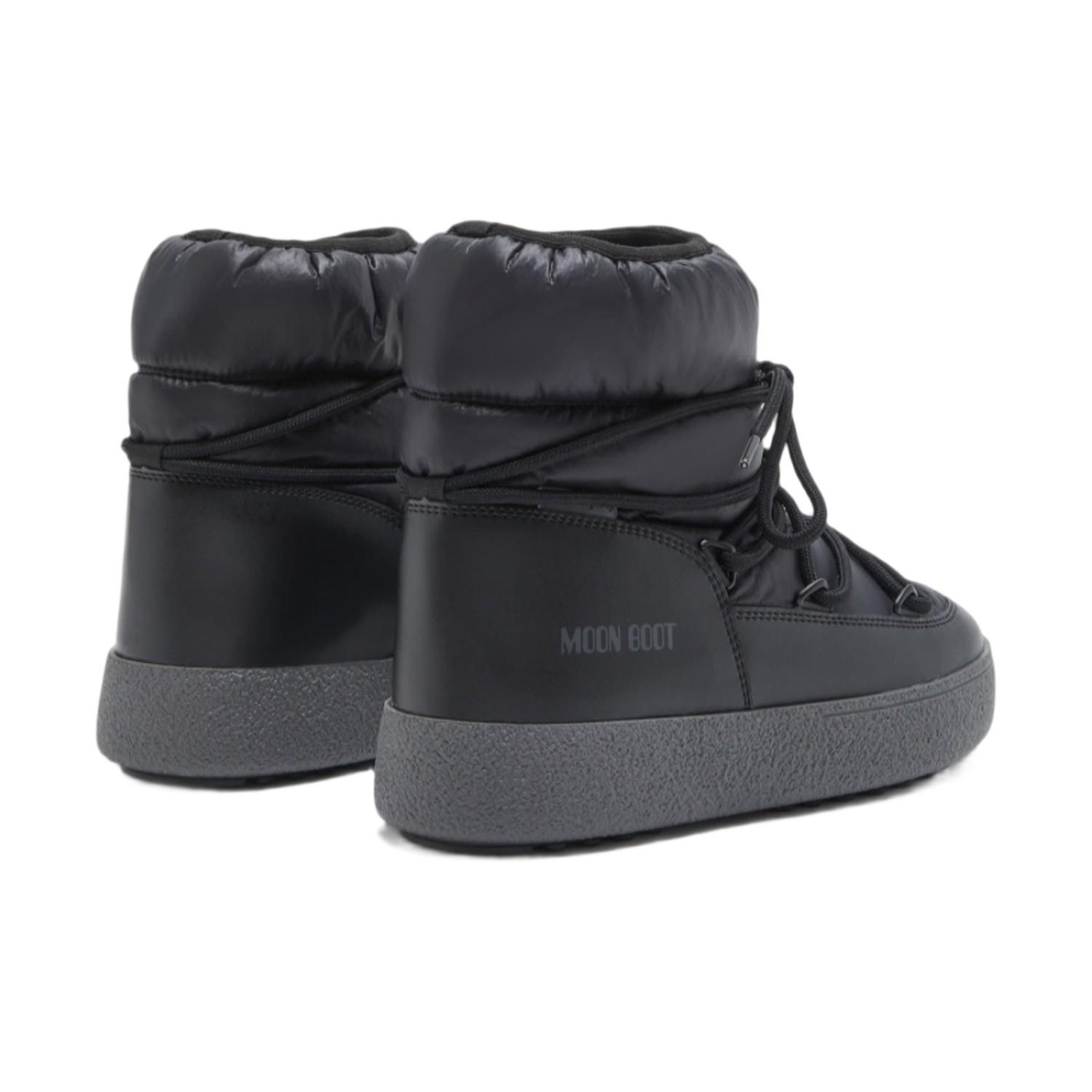 Moon Boot Mb Ltrack Low Nylon Waterproof Kadın Siyah Kar Botu