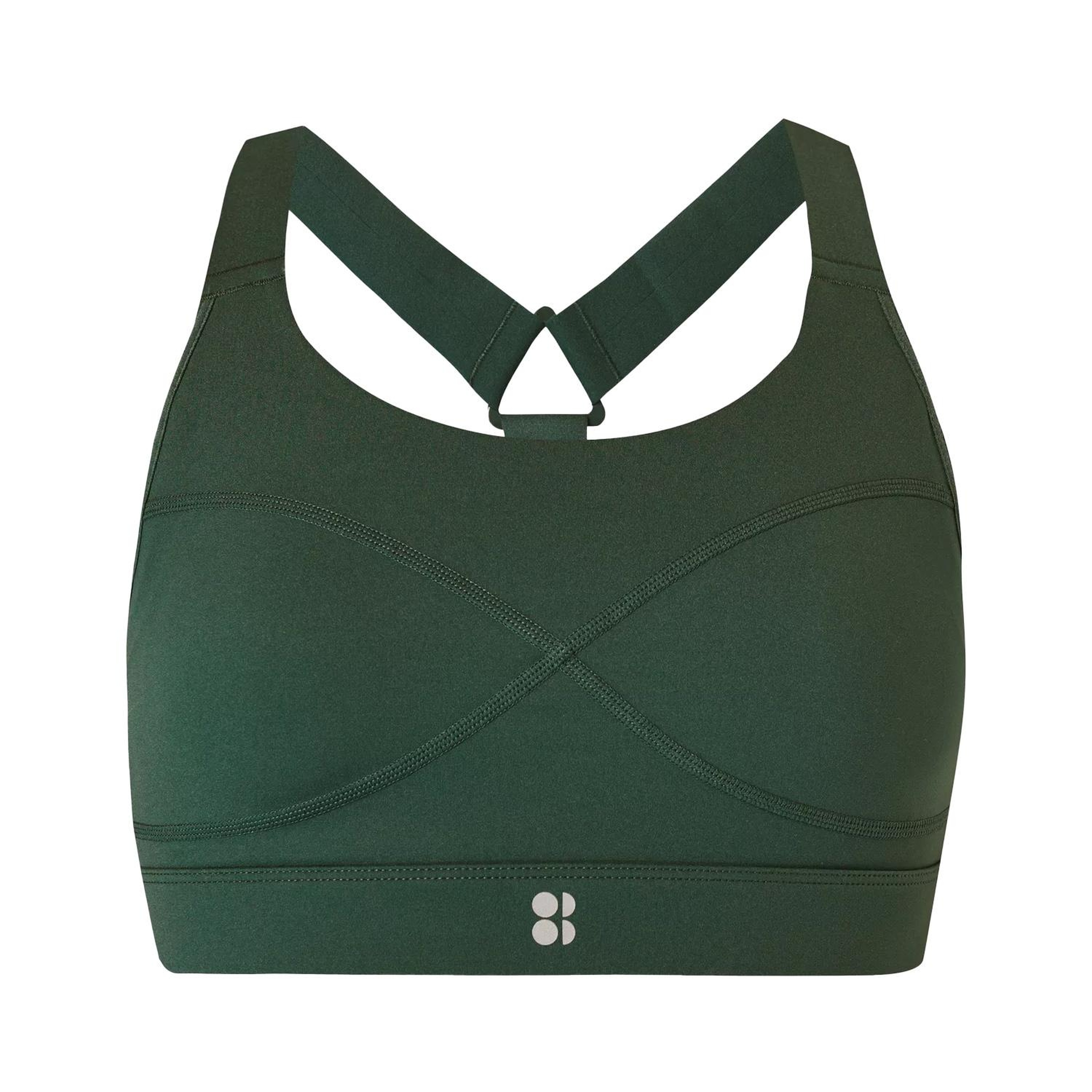 Sweaty Betty Power Medium Support Sports Bra Kadın Yeşil Fitness Bra
