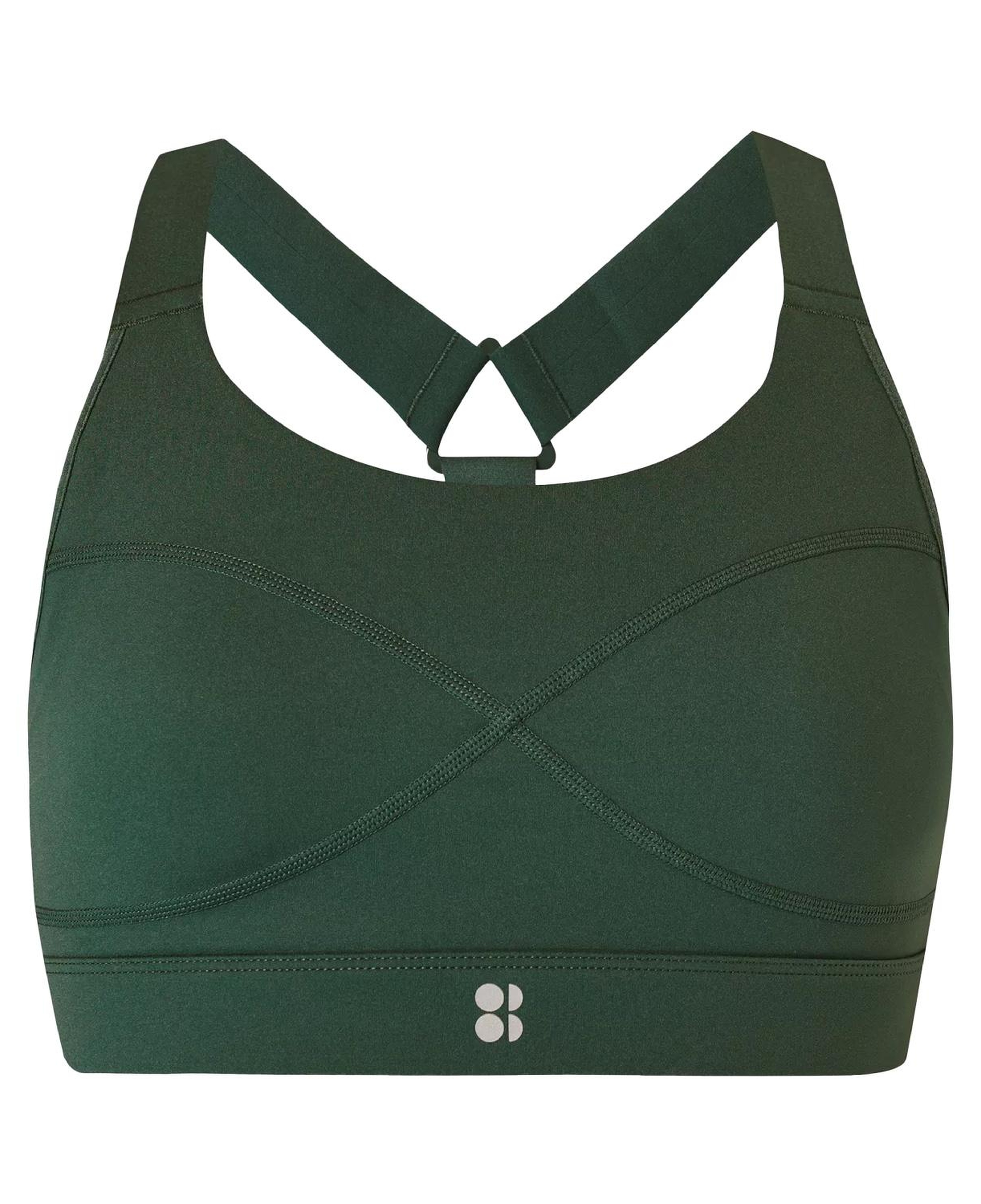 Sweaty Betty Power Medium Support Sports Bra Kadın Yeşil Fitness Bra