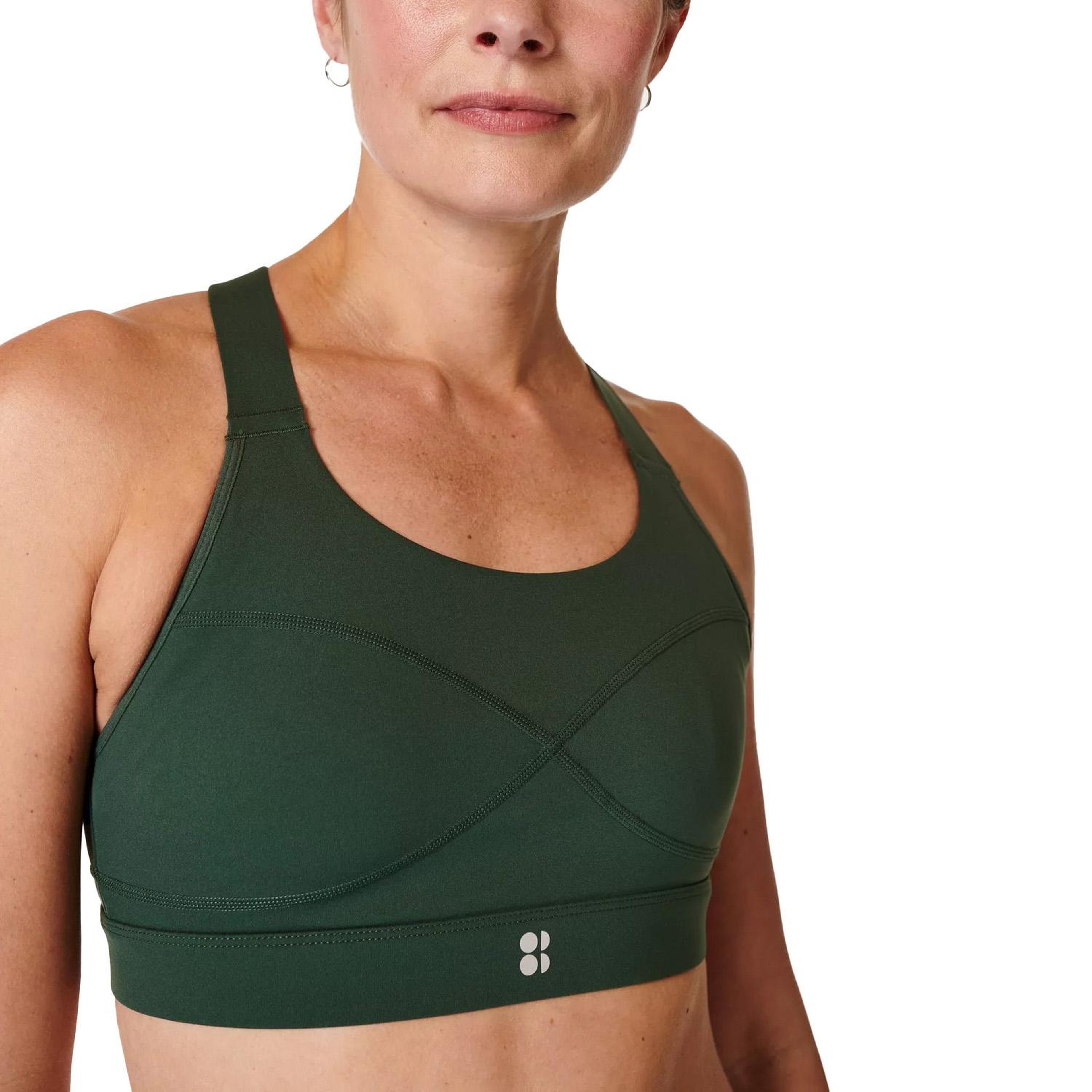 Sweaty Betty Power Medium Support Sports Bra Kadın Yeşil Fitness Bra
