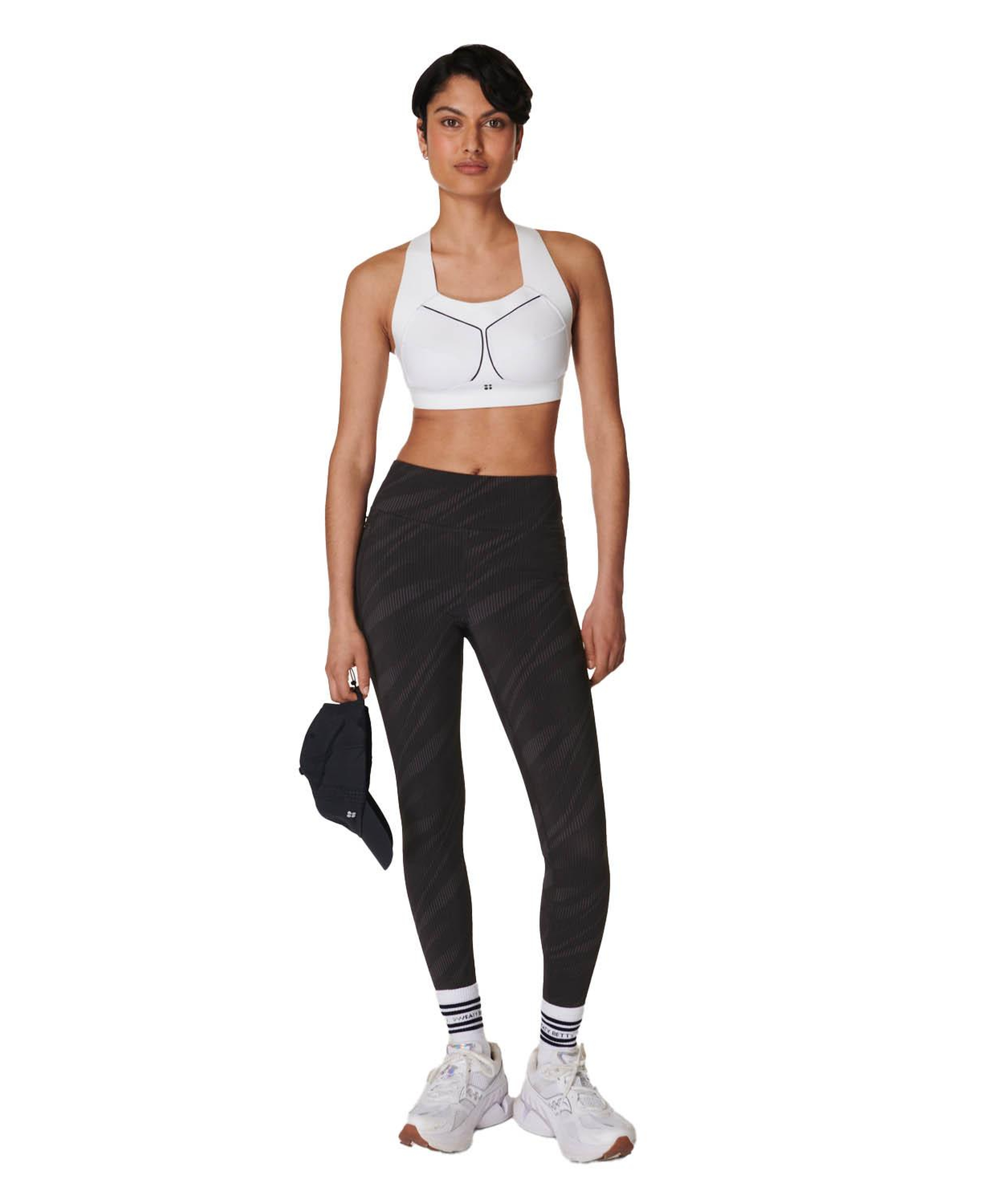 Sweaty Betty Zero Gravity 78 Run Tight Kadın Siyah Koşu Taytı