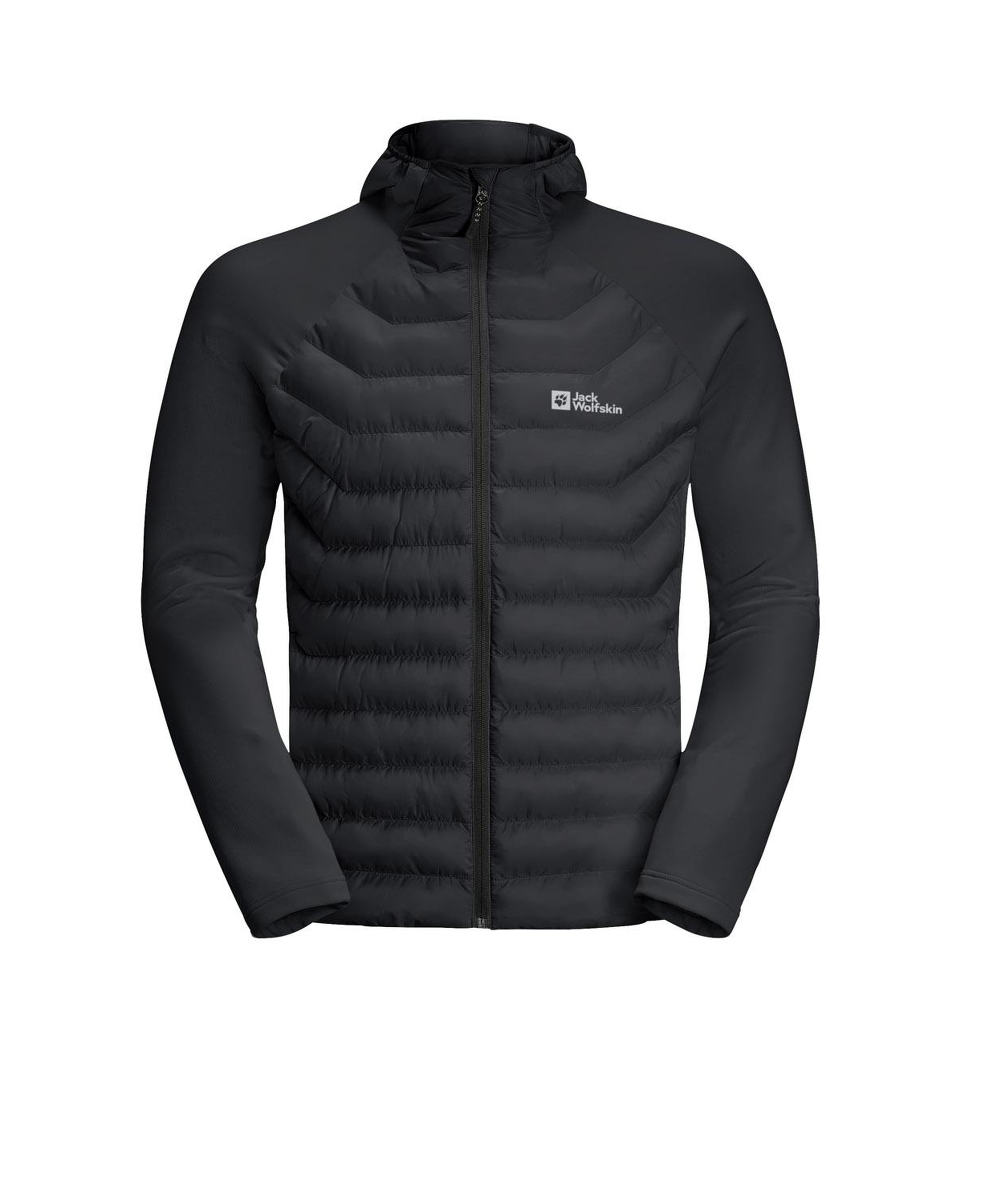 Jack Wolfskin Routeburn Pro Hybrid Erkek Siyah Outdoor Ceketi